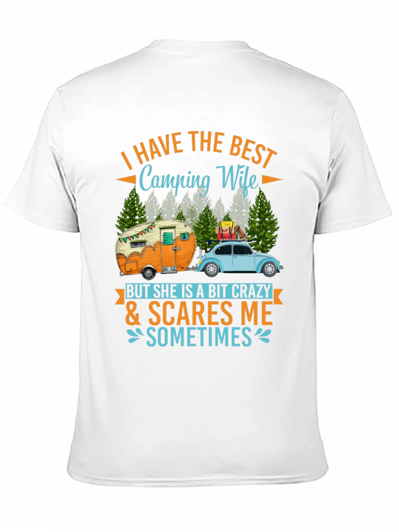 Funny Camping Wife T-Shirt