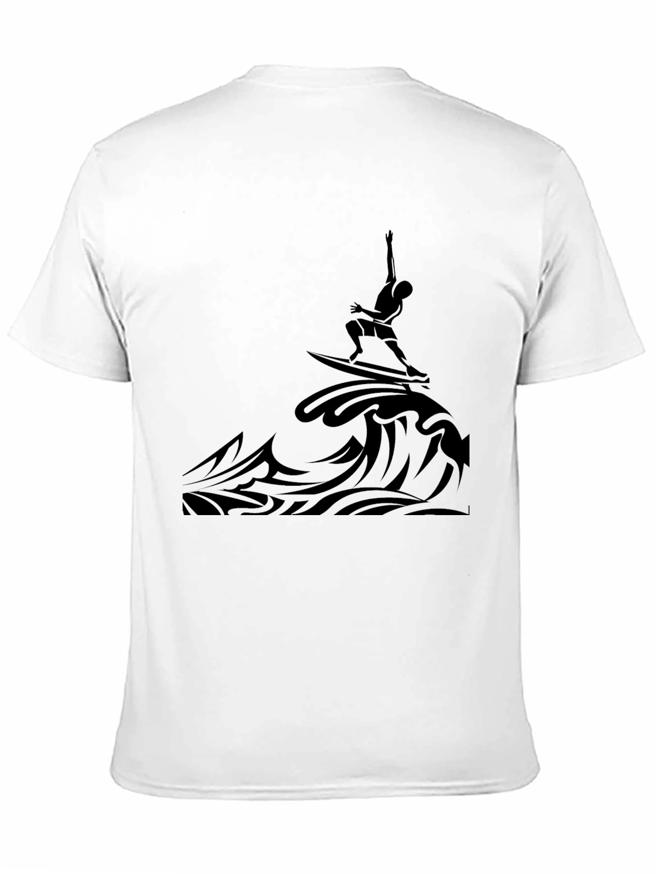 Black Surfer Graphic Tee
