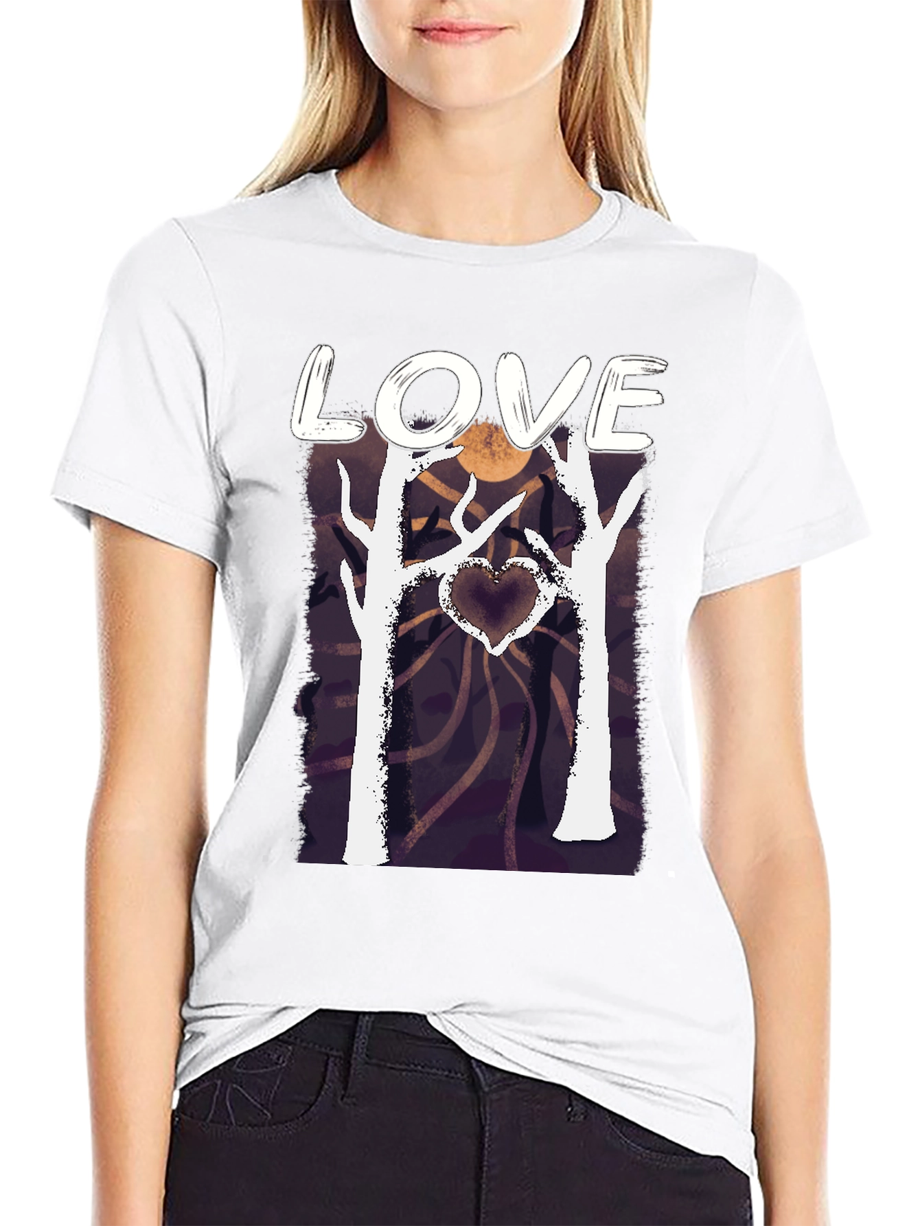 Love Trees Graphic T-Shirt