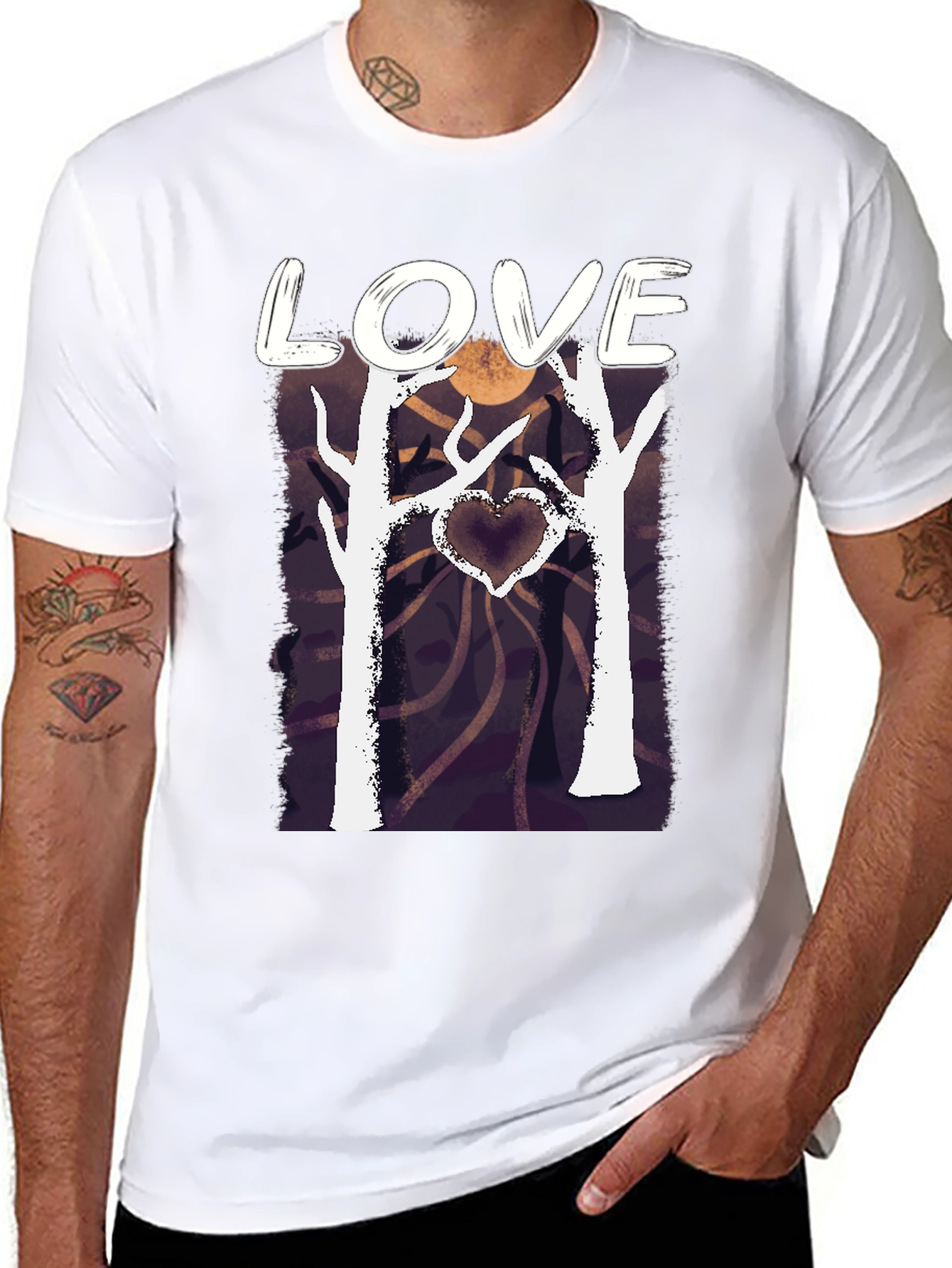 Love Trees Graphic T-Shirt