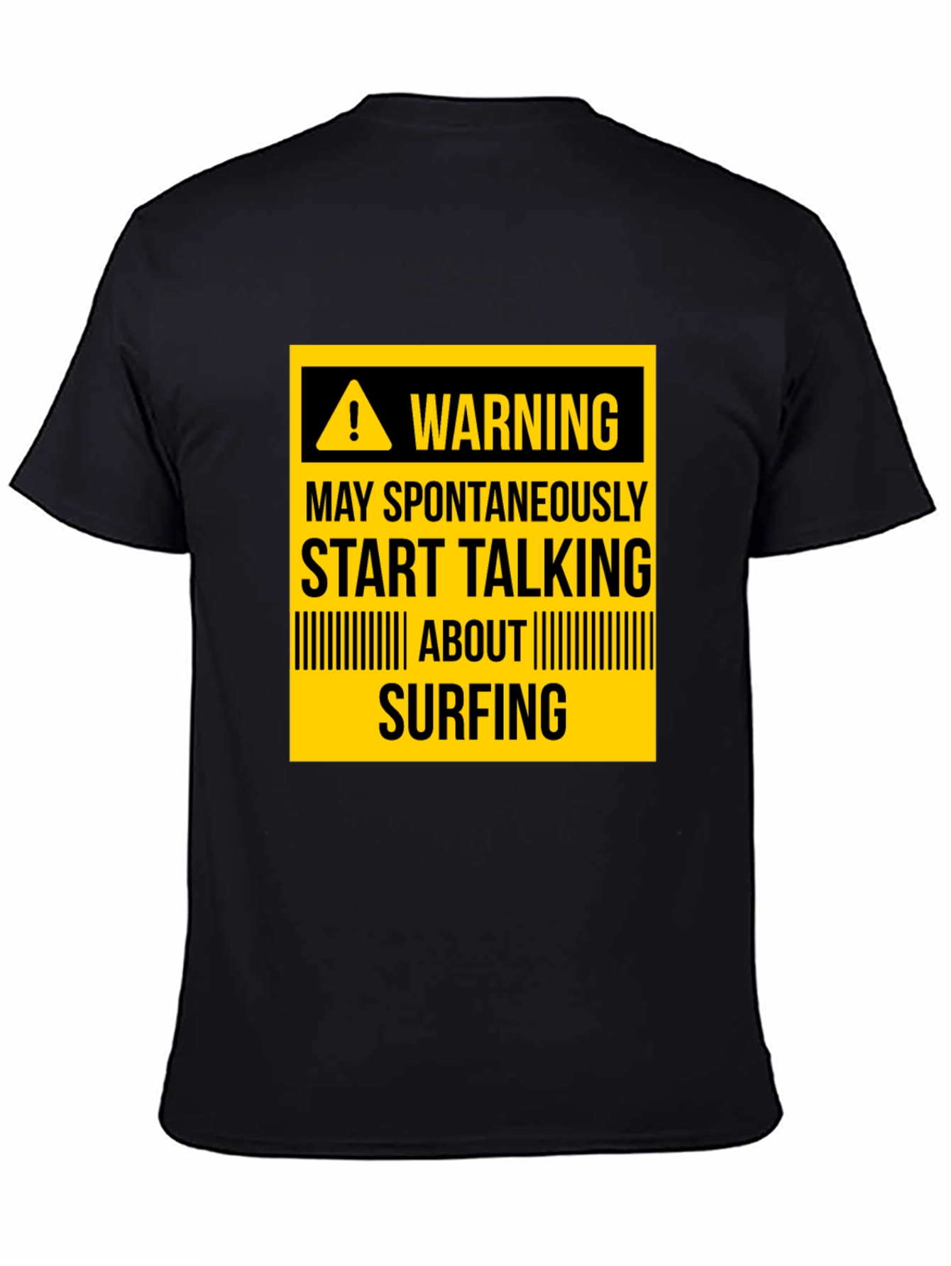Warning Surfing T-Shirt - Funny Surfer Gift