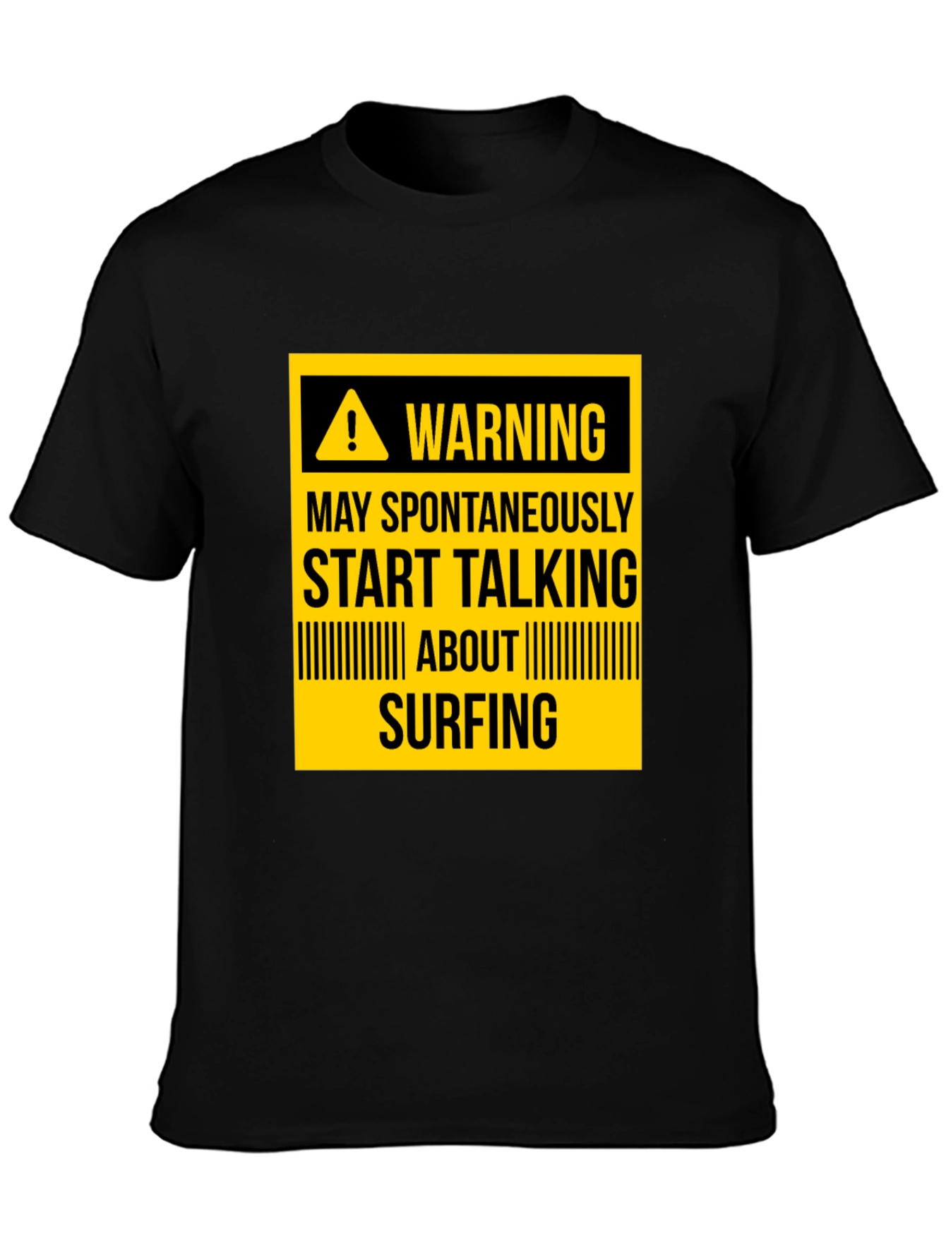 Warning Surfing T-Shirt - Funny Surfer Gift
