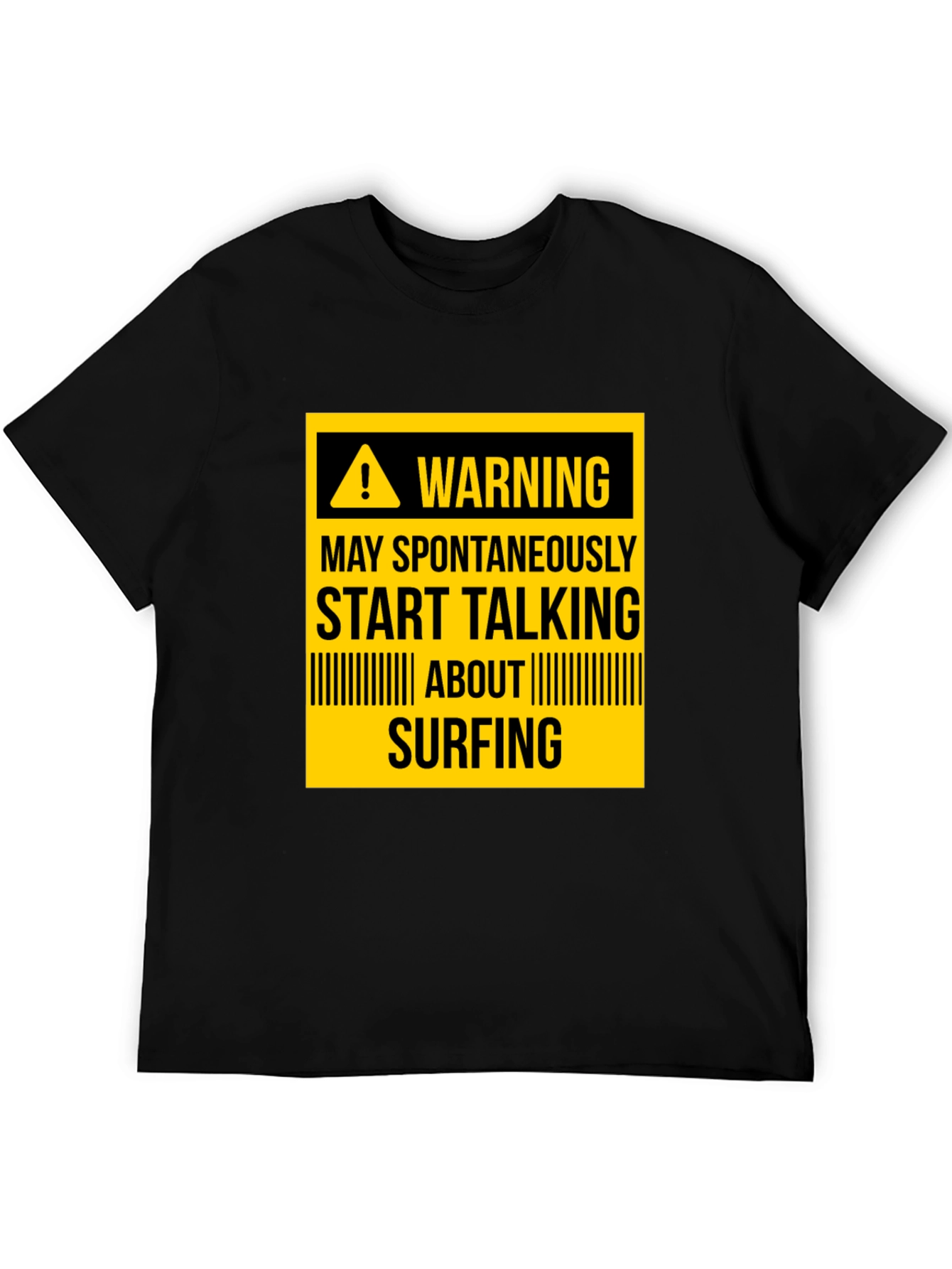 Warning Surfing T-Shirt - Funny Surfer Gift