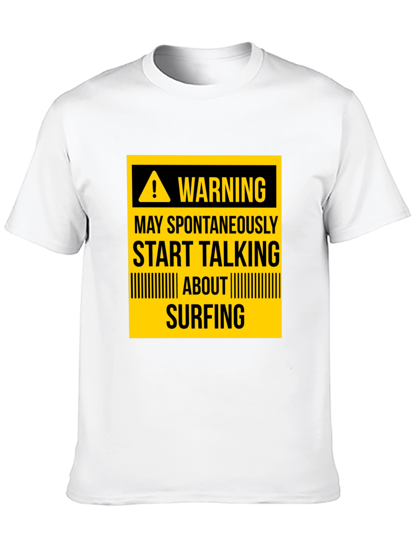 Warning Surfing T-Shirt - Funny Surfer Gift