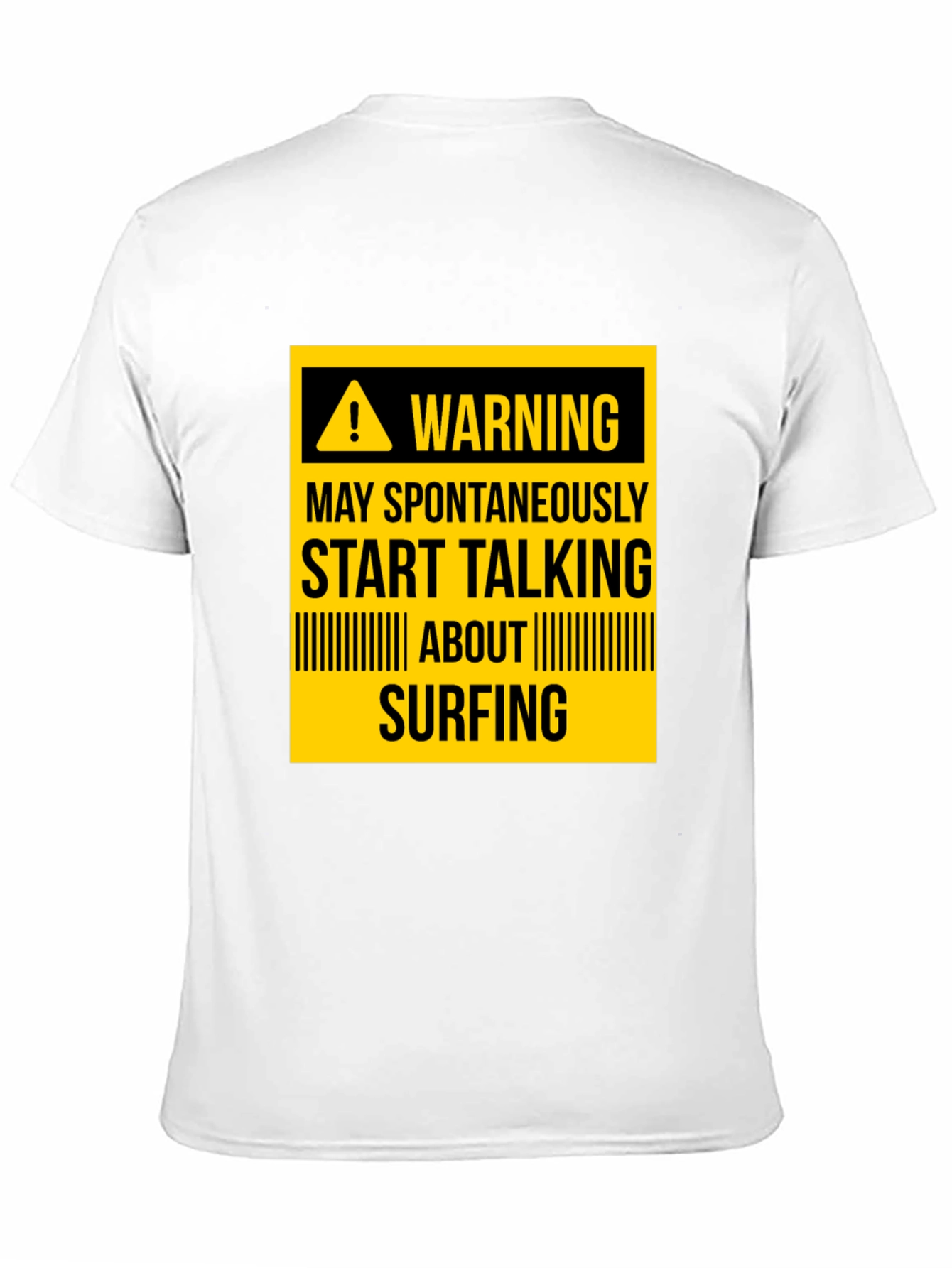 Warning Surfing T-Shirt - Funny Surfer Gift