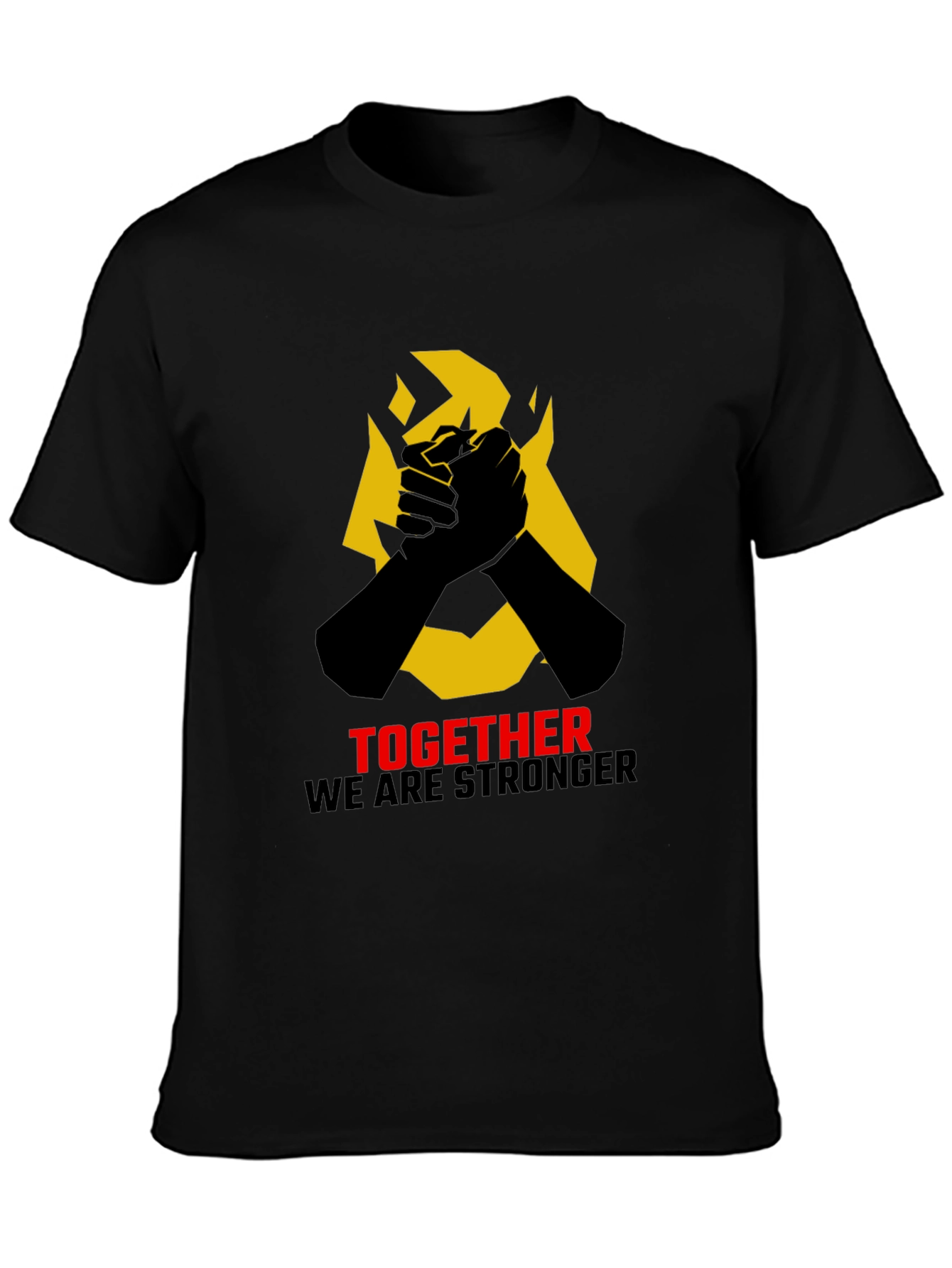 Together Stronger Graphic Tee - Solidarity & Unity Design