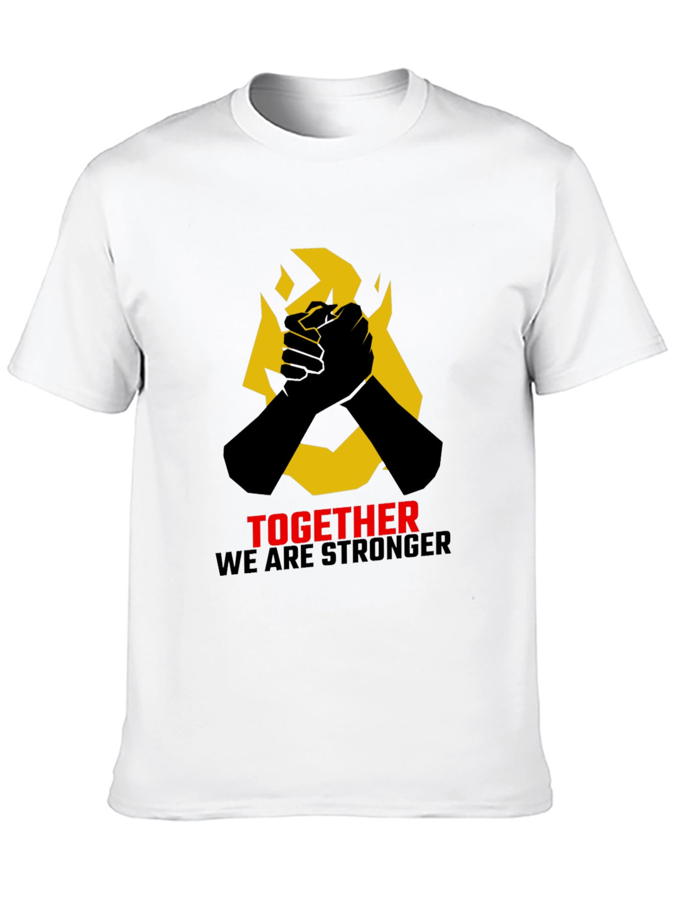 Together Stronger Graphic Tee - Solidarity & Unity Design