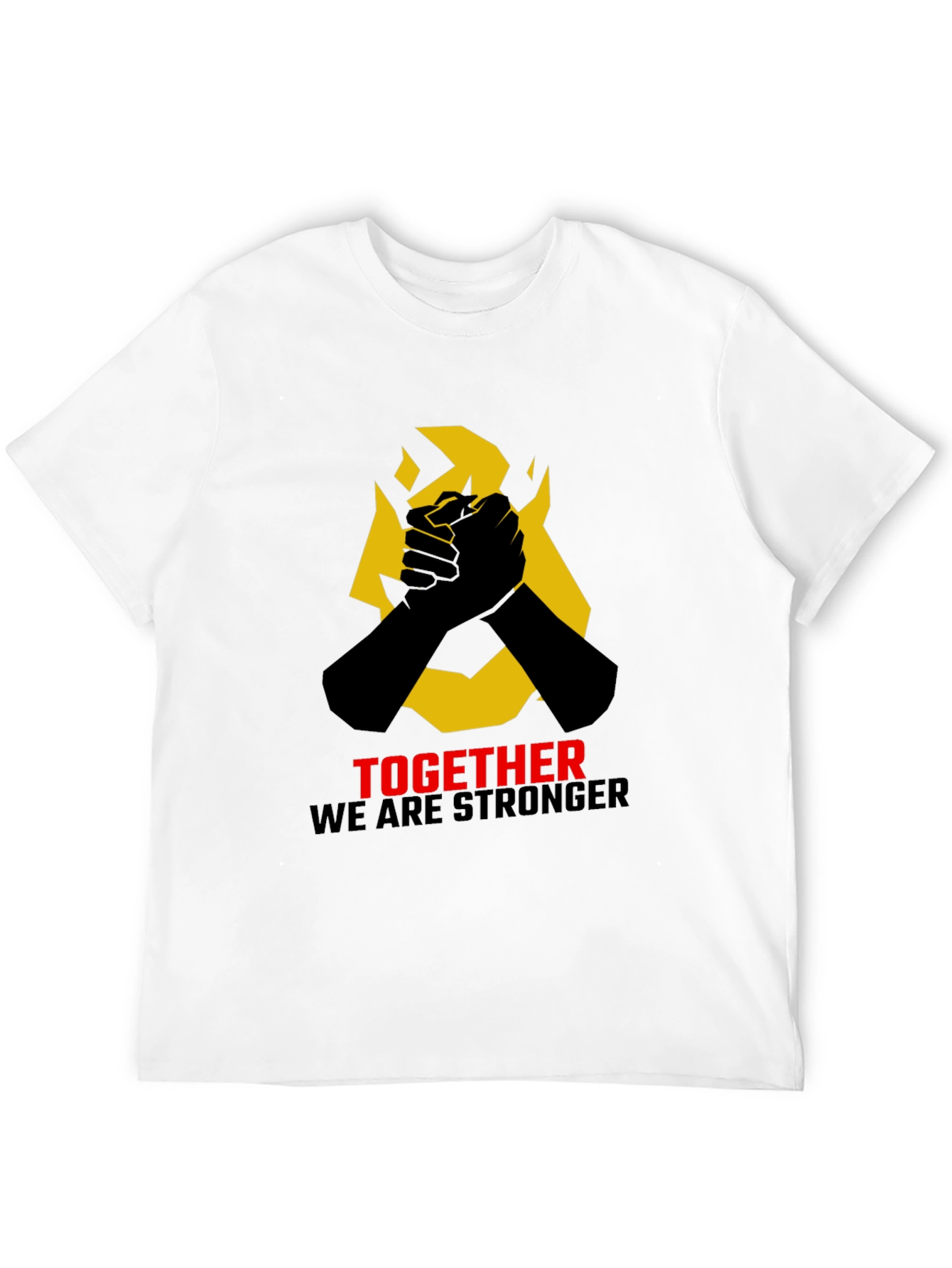 Together Stronger Graphic Tee - Solidarity & Unity Design