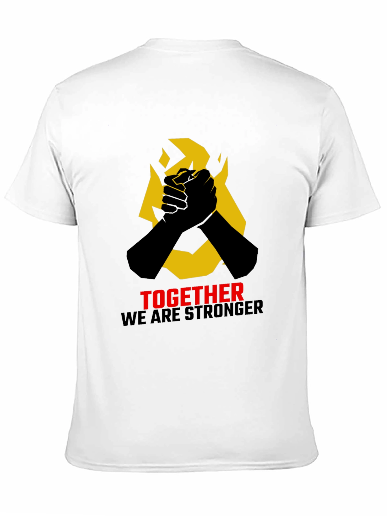 Together Stronger Graphic Tee - Solidarity & Unity Design