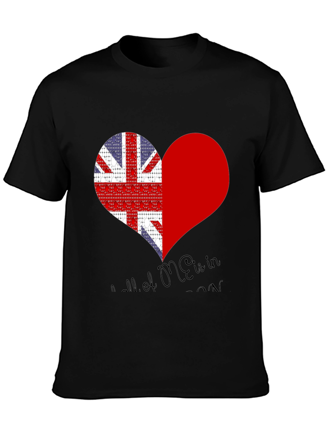 Union Jack Heart T-Shirt