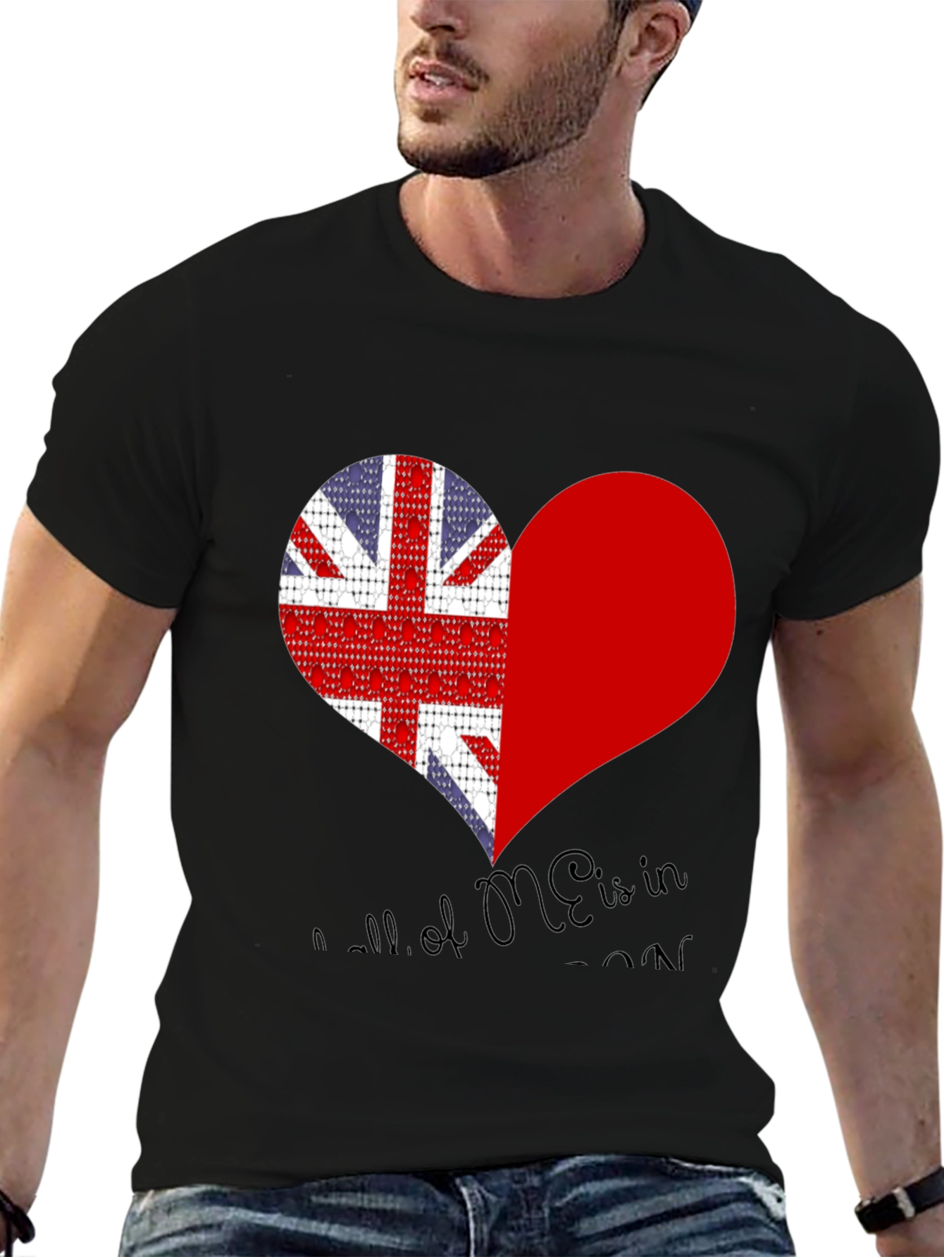 Union Jack Heart T-Shirt