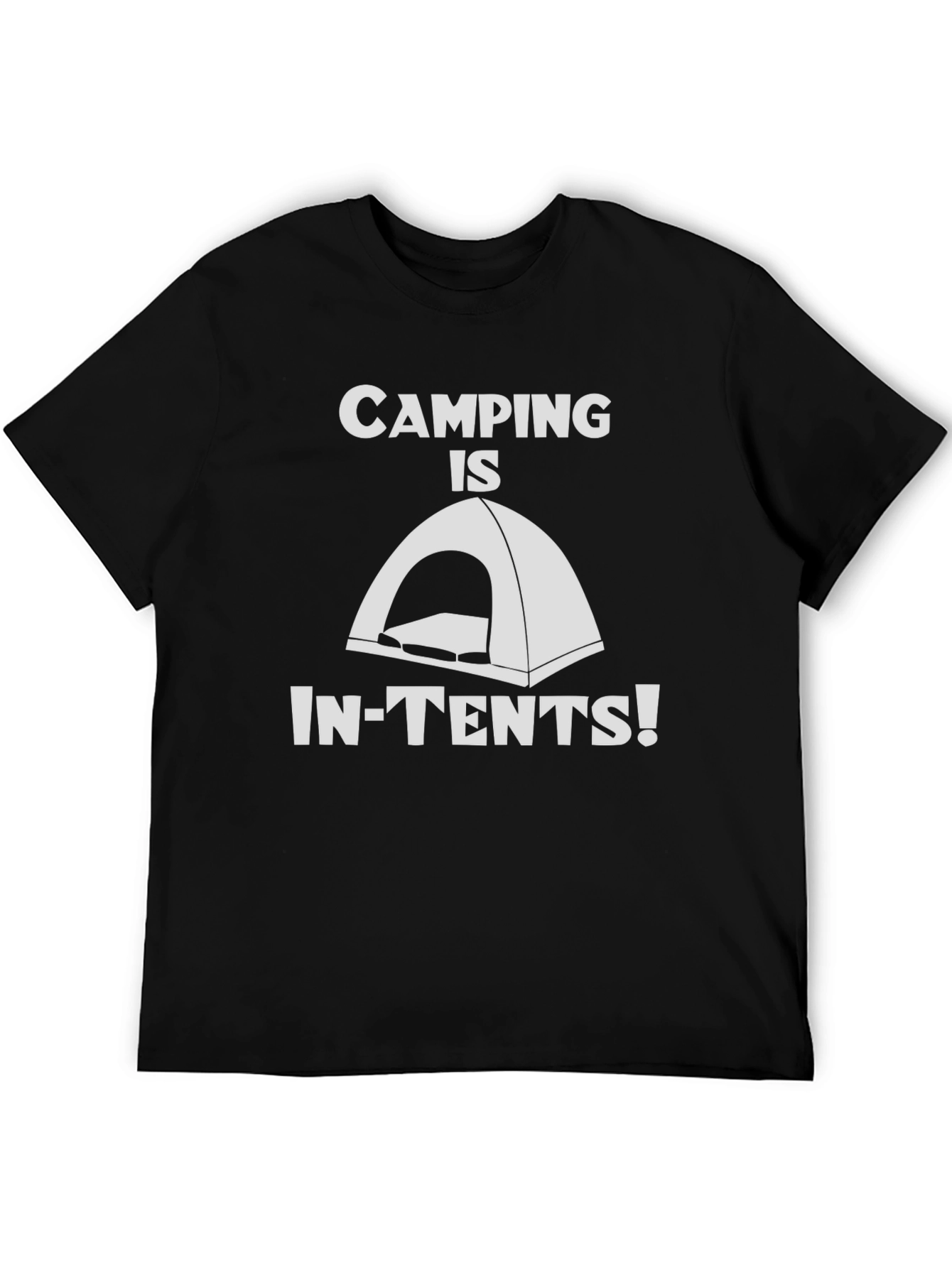 Camping Is In-Tents! Graphic Tee
