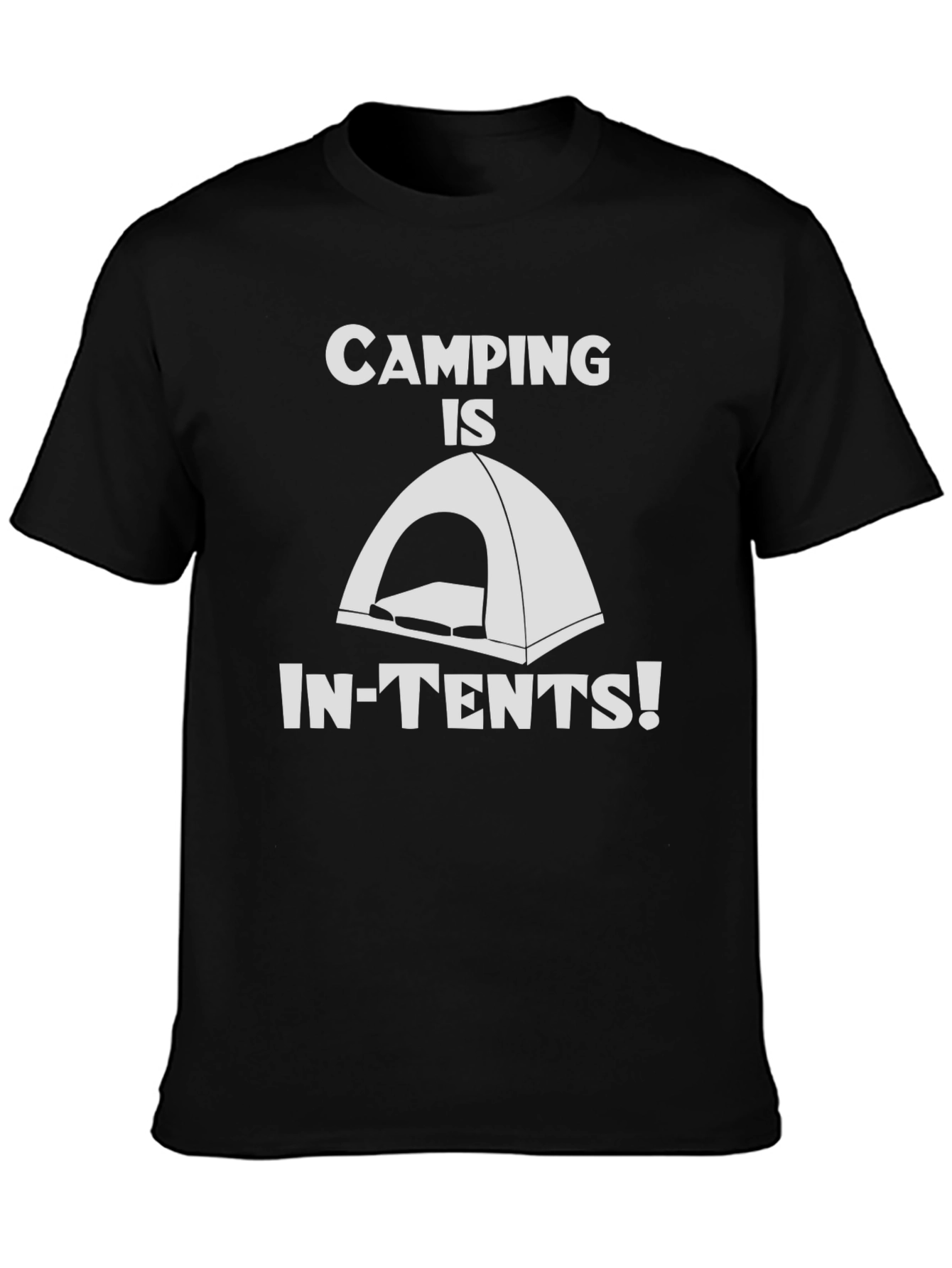 Camping Is In-Tents! Graphic Tee