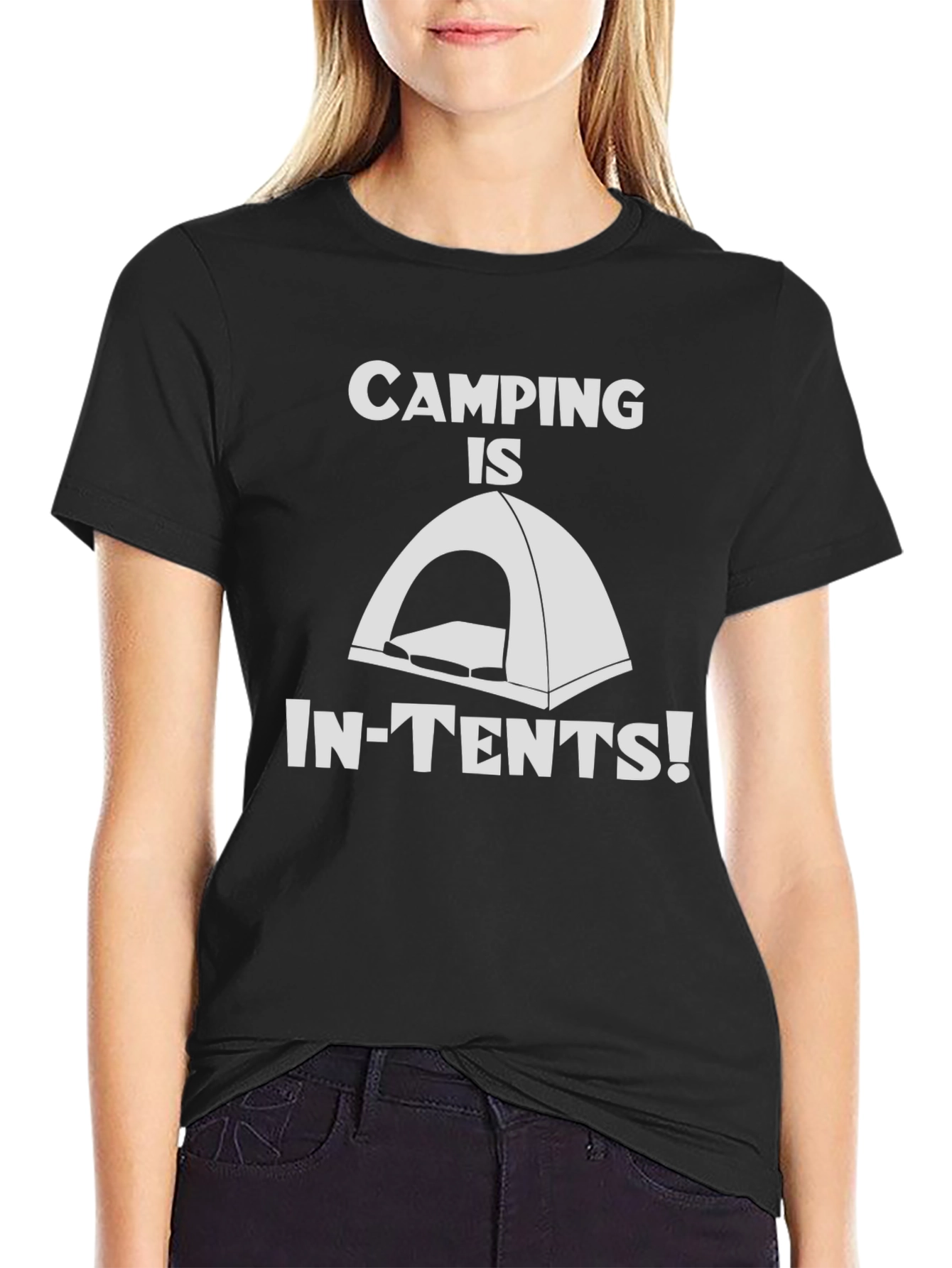 Camping Is In-Tents! Graphic Tee