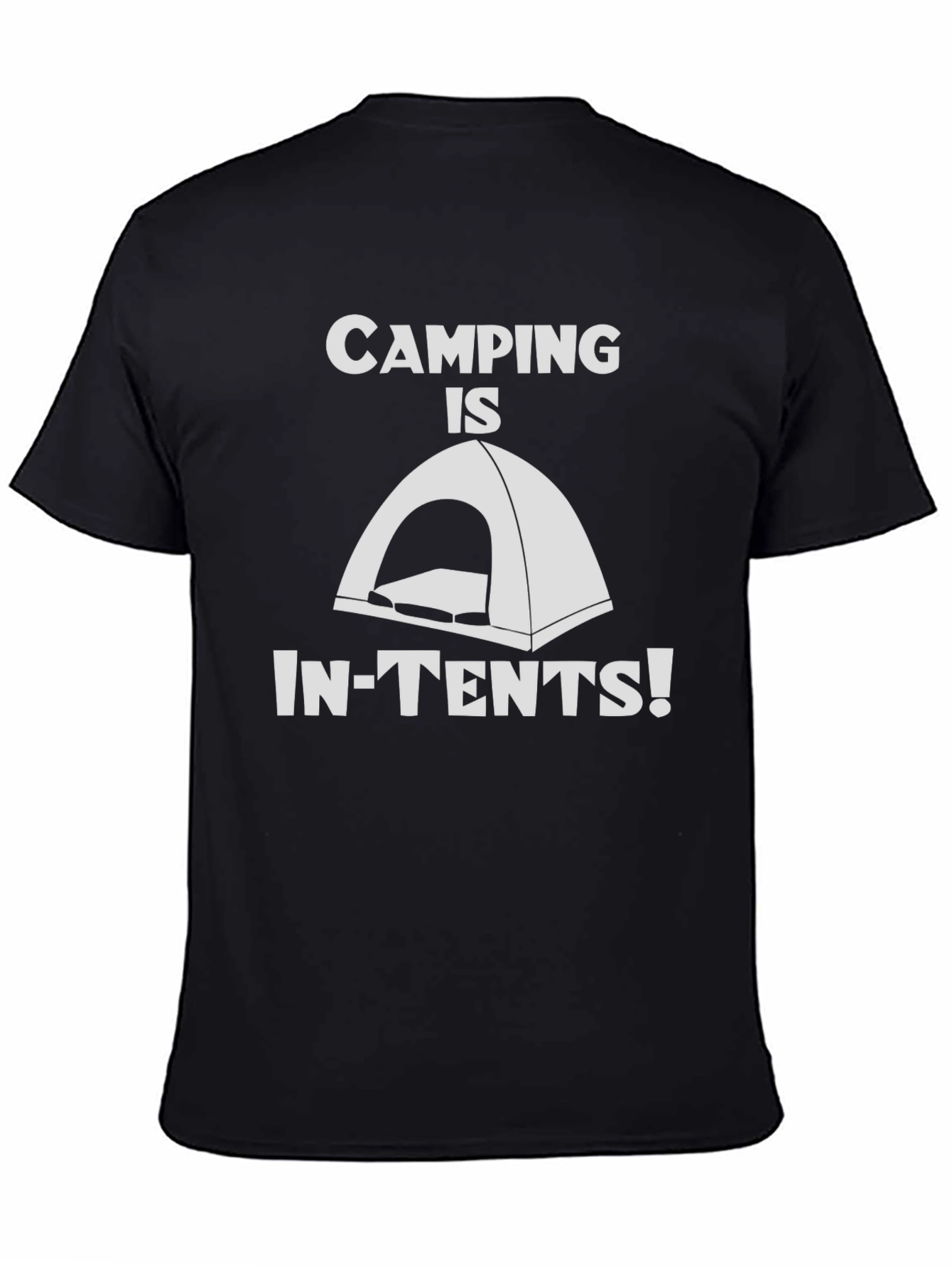 Camping Is In-Tents! Graphic Tee