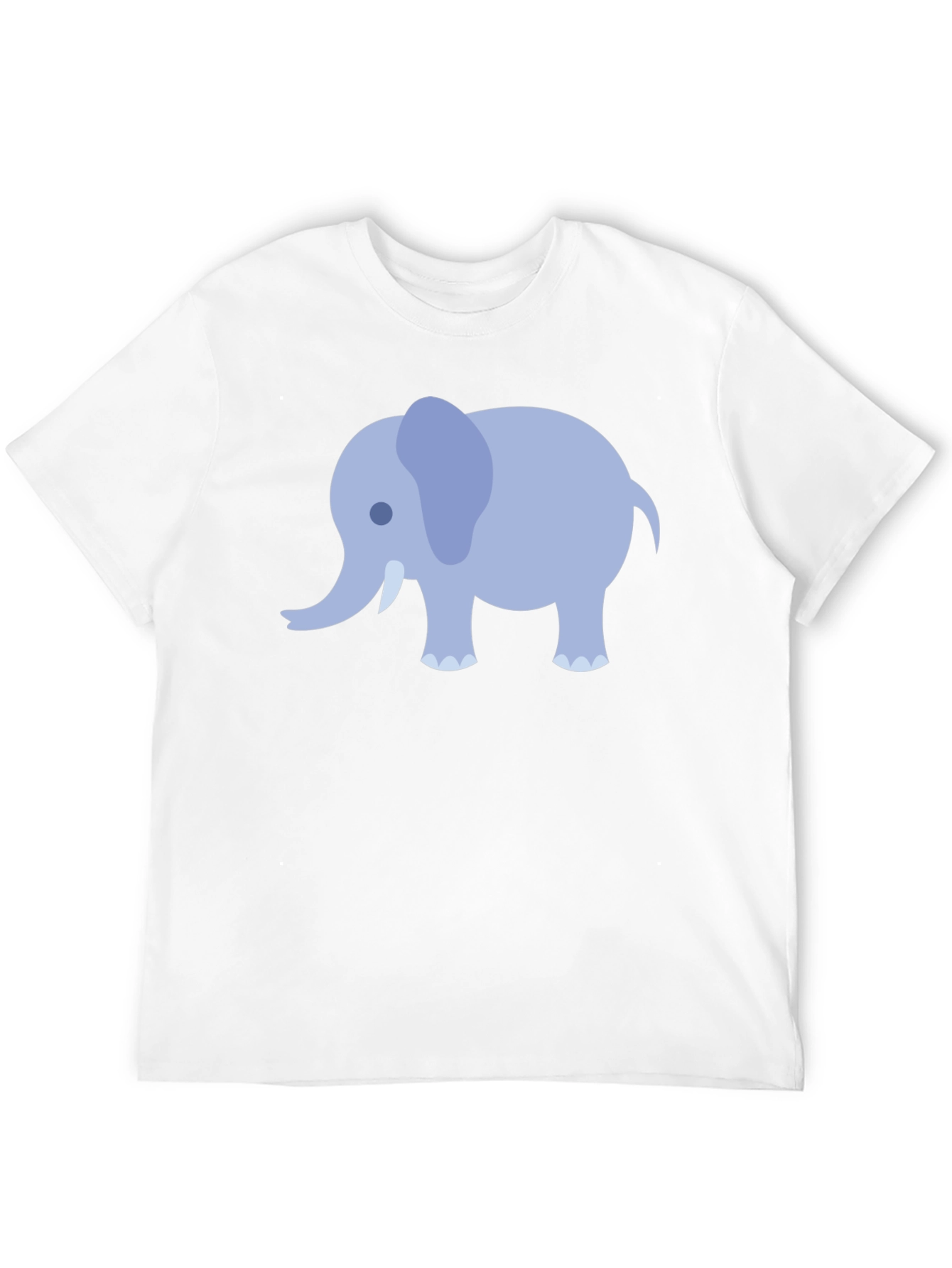 Cute Elephant Graphic T-Shirt - Casual Comfort