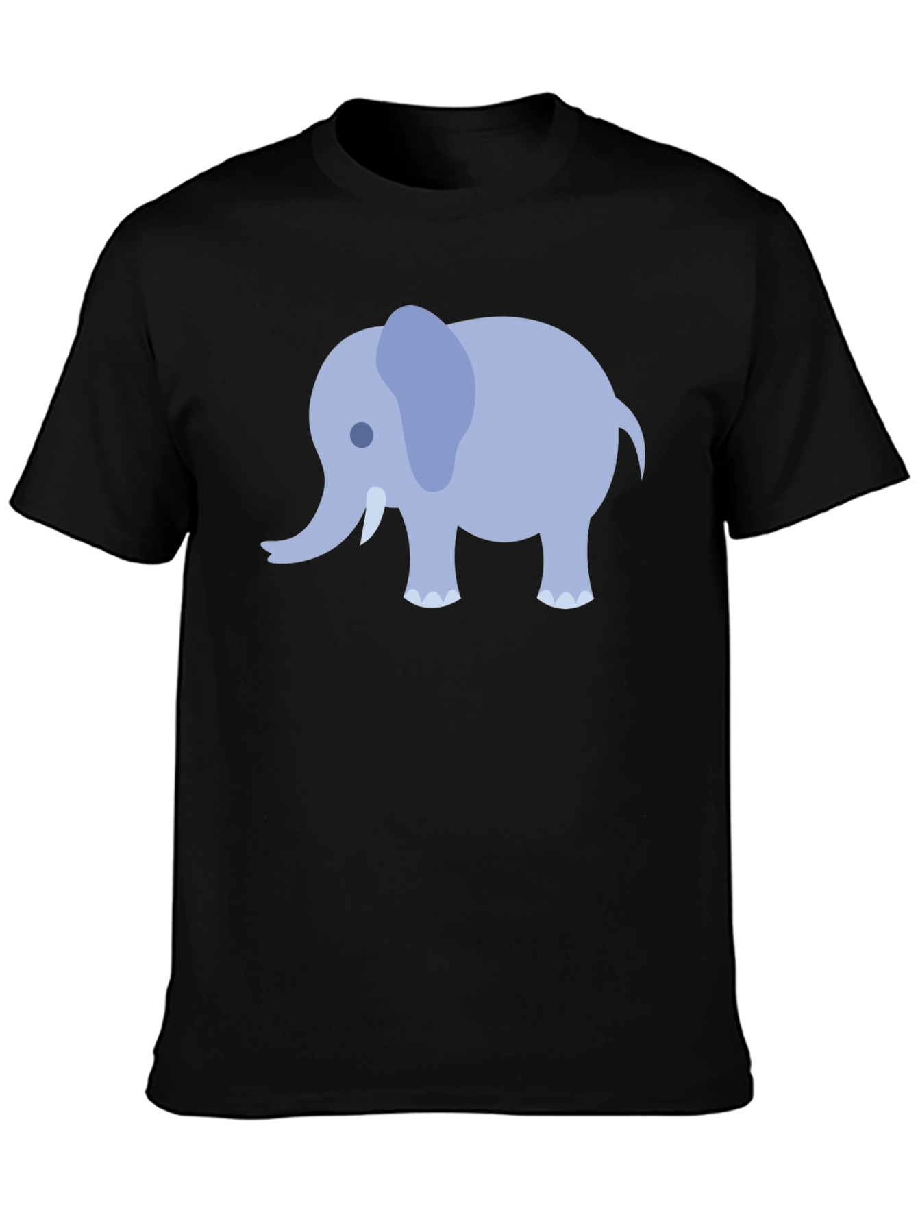 Cute Elephant Graphic T-Shirt - Casual Comfort