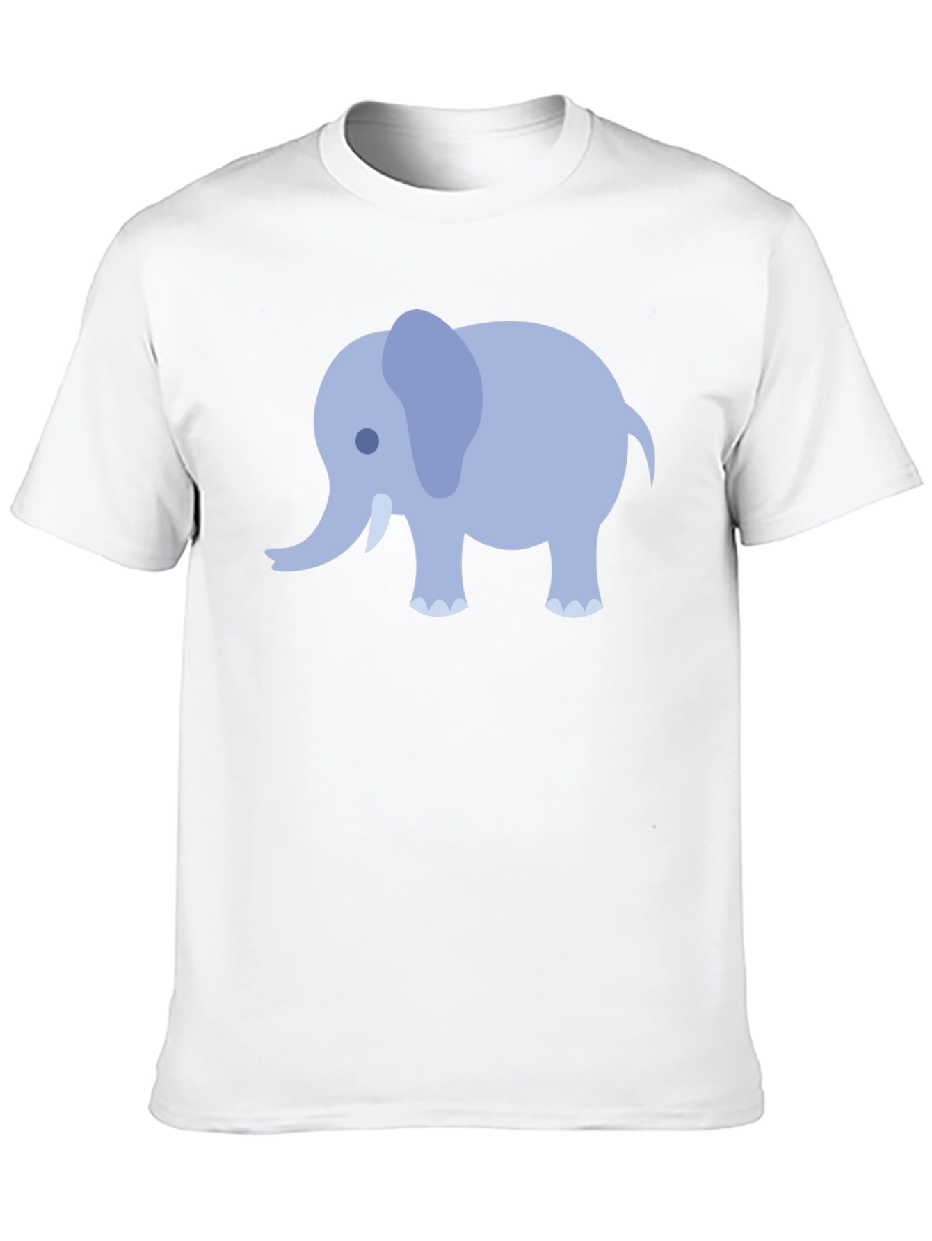 Cute Elephant Graphic T-Shirt - Casual Comfort