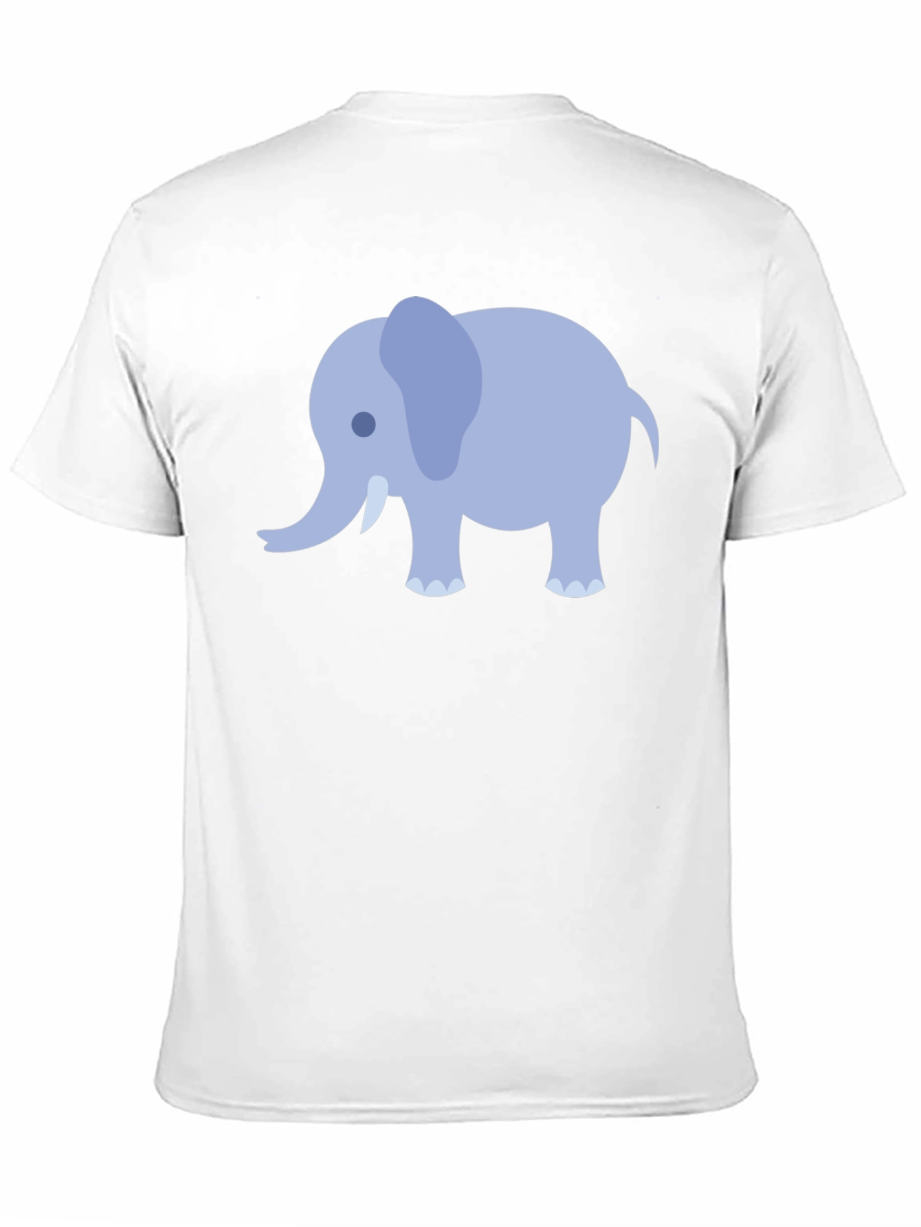 Cute Elephant Graphic T-Shirt - Casual Comfort