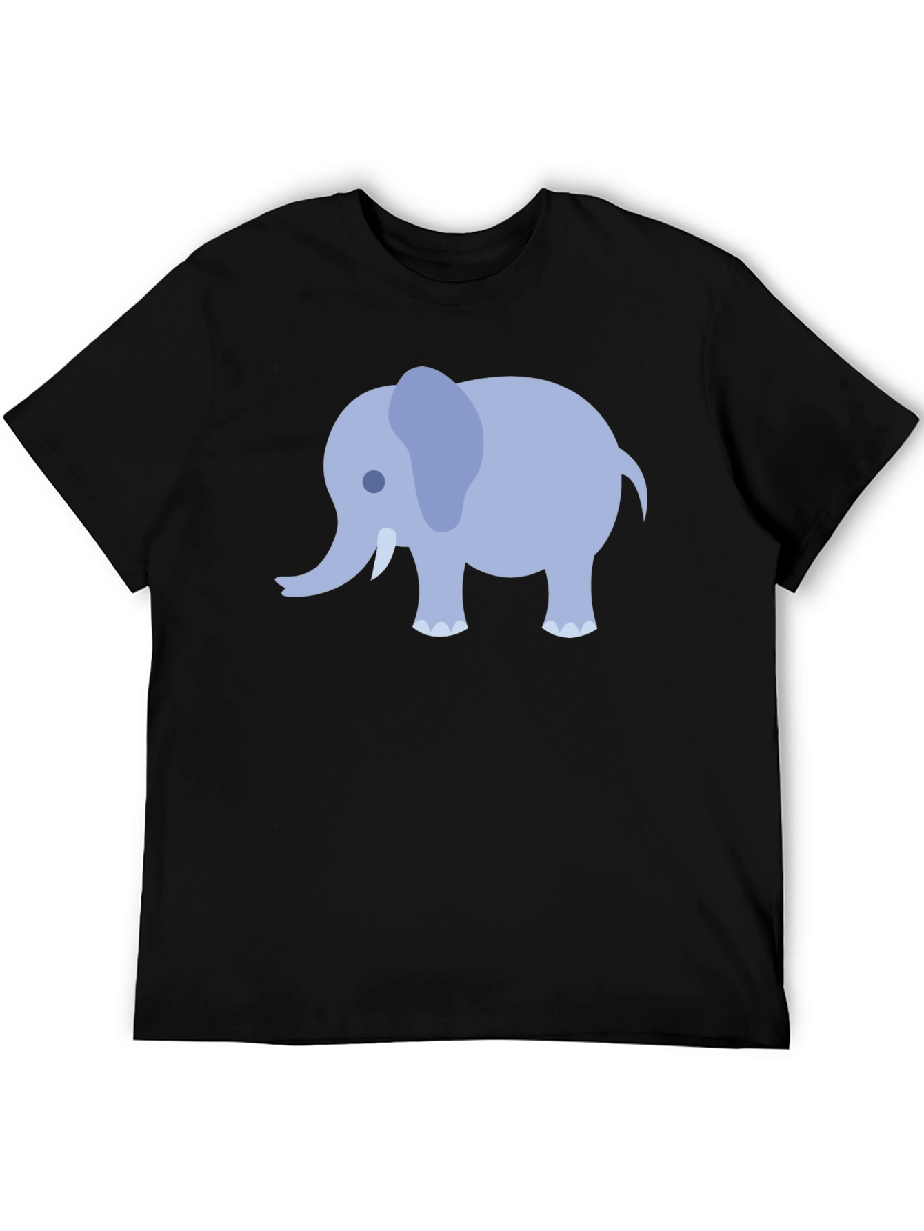 Cute Elephant Graphic T-Shirt - Casual Comfort