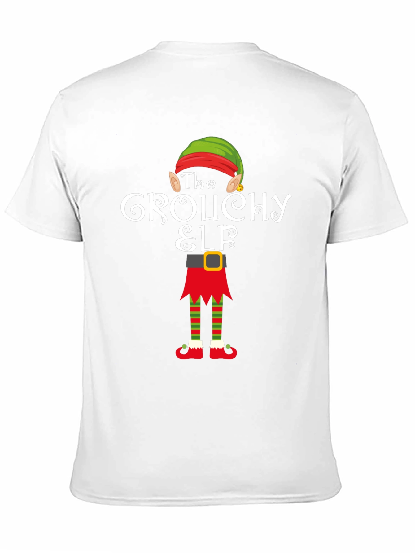 The Grouchy Elf Christmas Graphic Tee