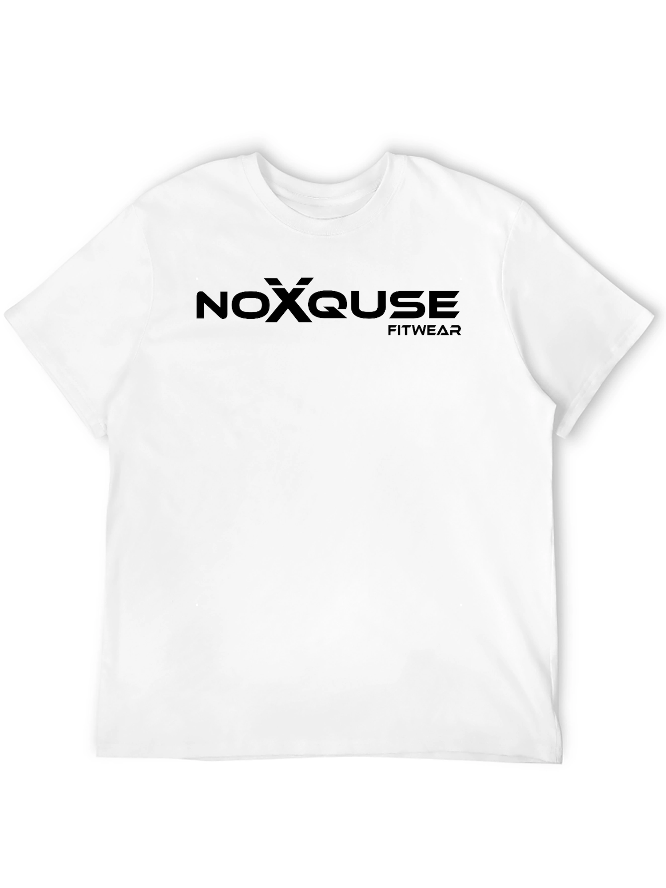 Noxquse Fitwear Mens Black T-Shirt