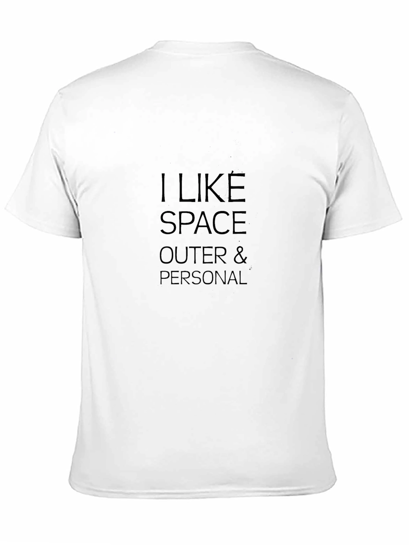I Like Space T-Shirt - Outer & Personal Design