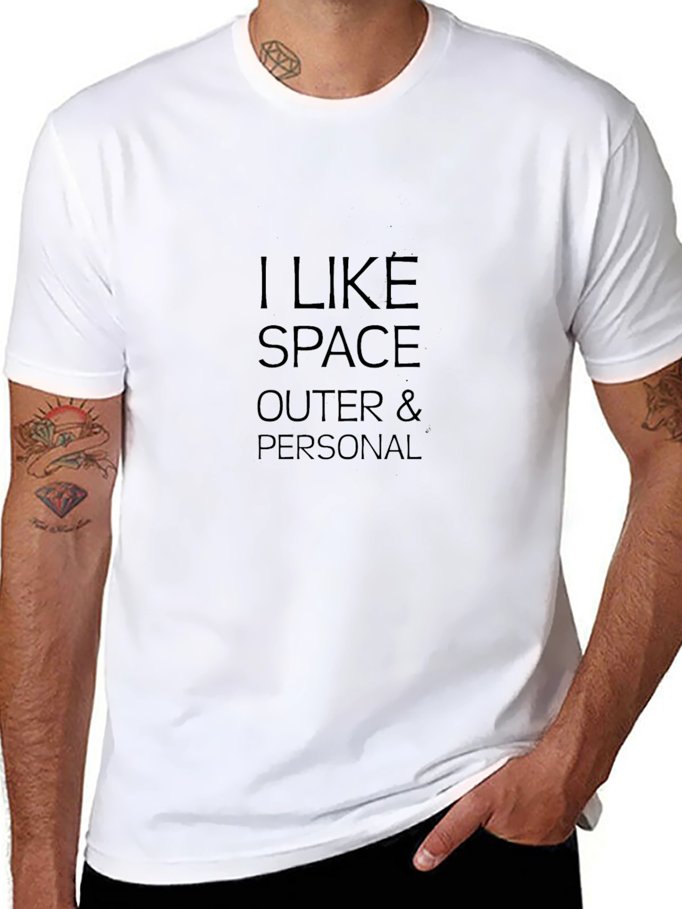 I Like Space T-Shirt - Outer & Personal Design