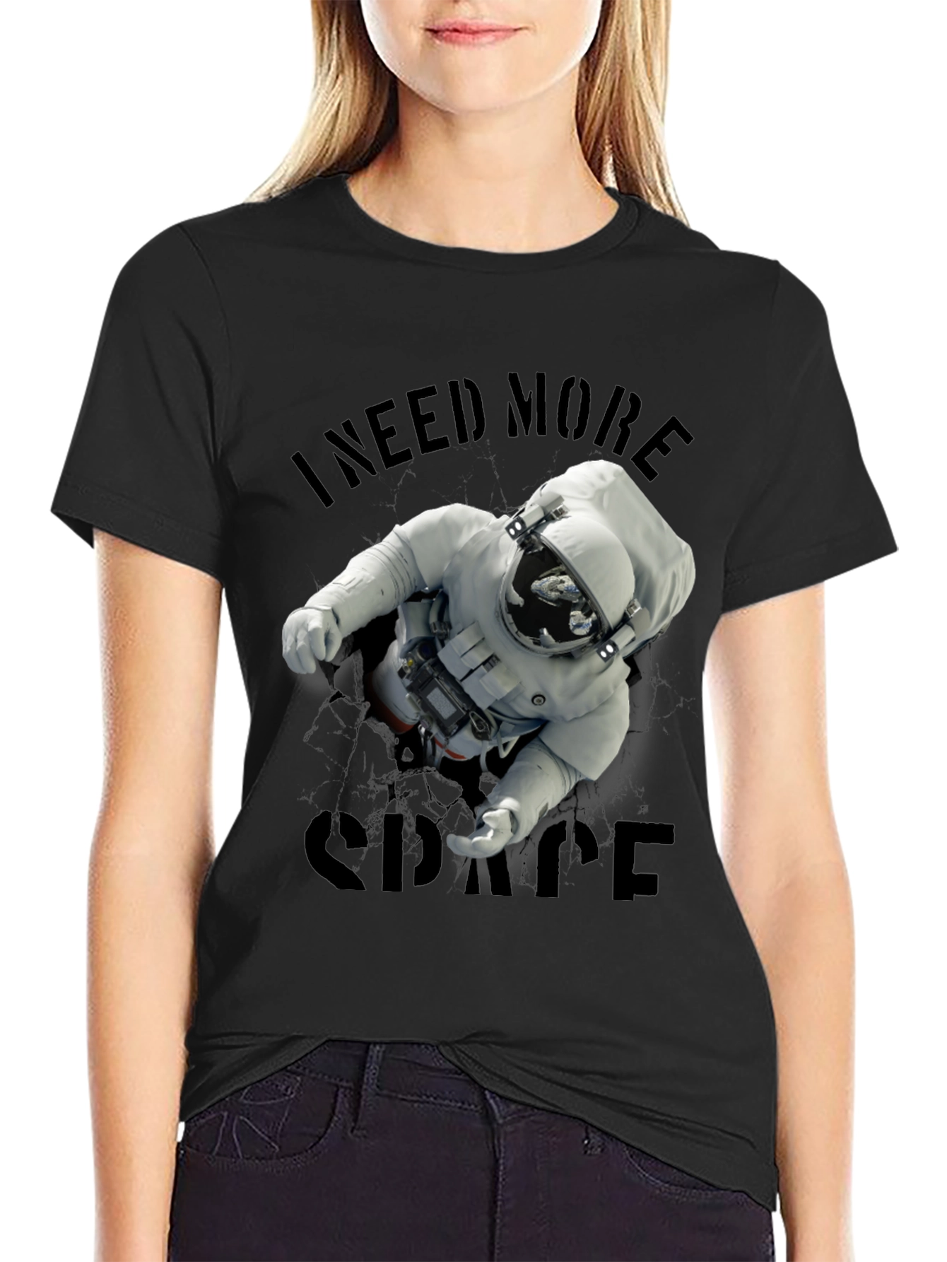 I Need More Space T-Shirt Astronaut Graphic Tee