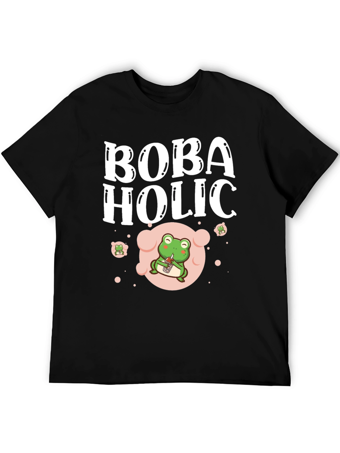Boba Holic Frog Graphic Tee