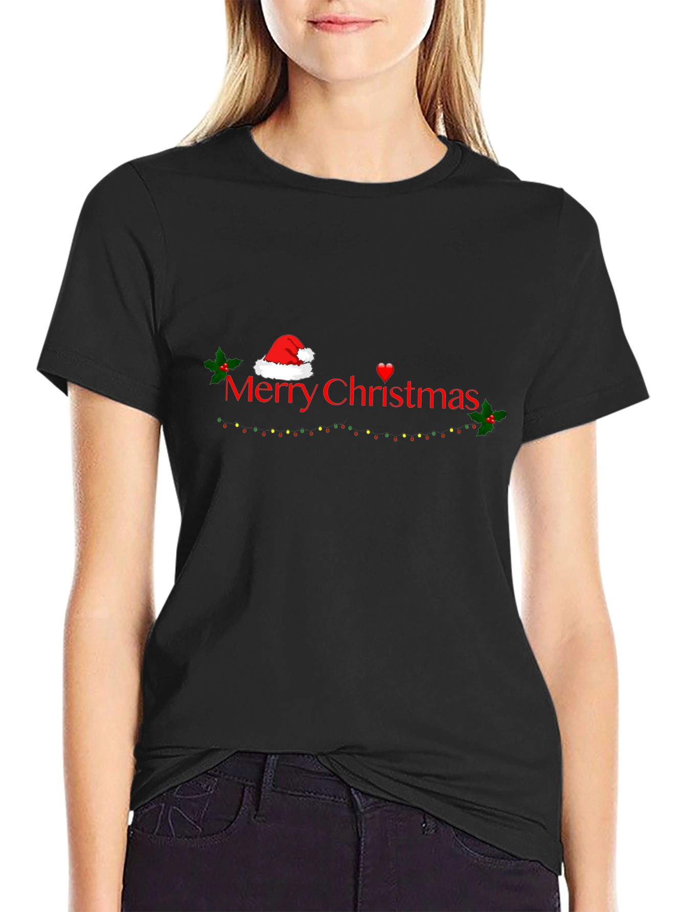 Merry Christmas Graphic T-Shirt - Holiday Celebration Tee