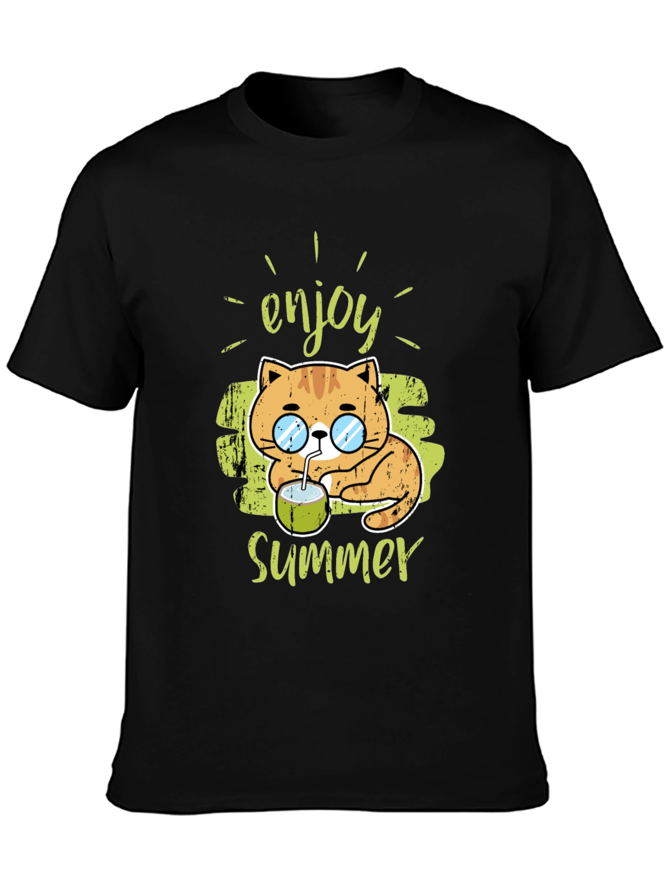 Enjoy Summer Cat Tee
