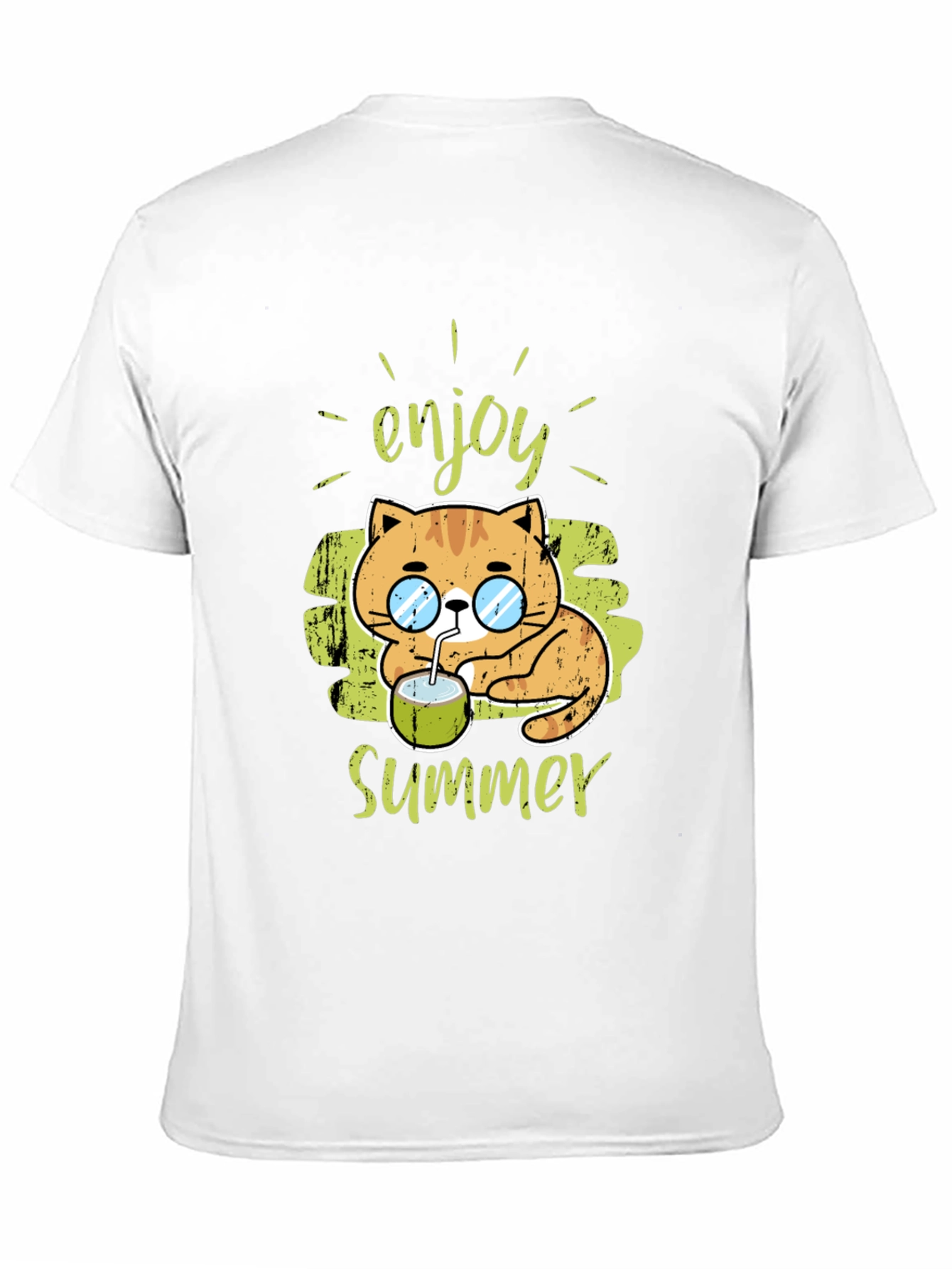 Enjoy Summer Cat Tee