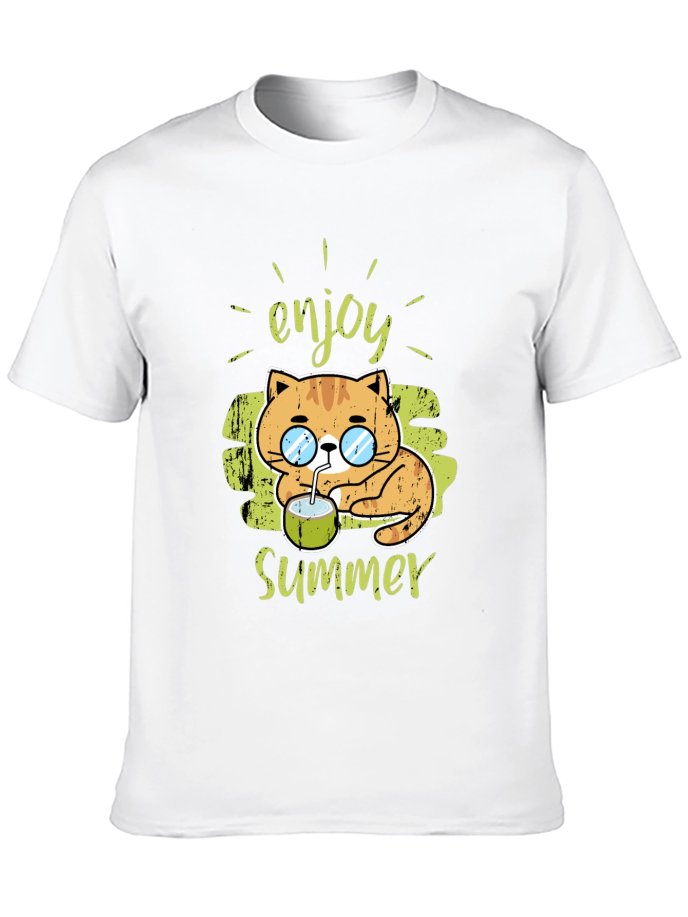 Enjoy Summer Cat Tee