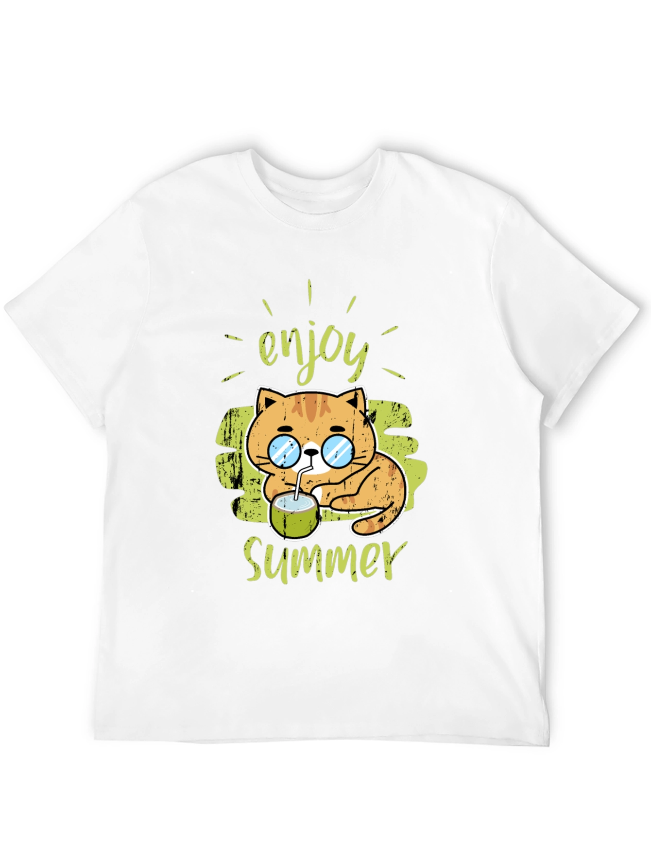 Enjoy Summer Cat Tee