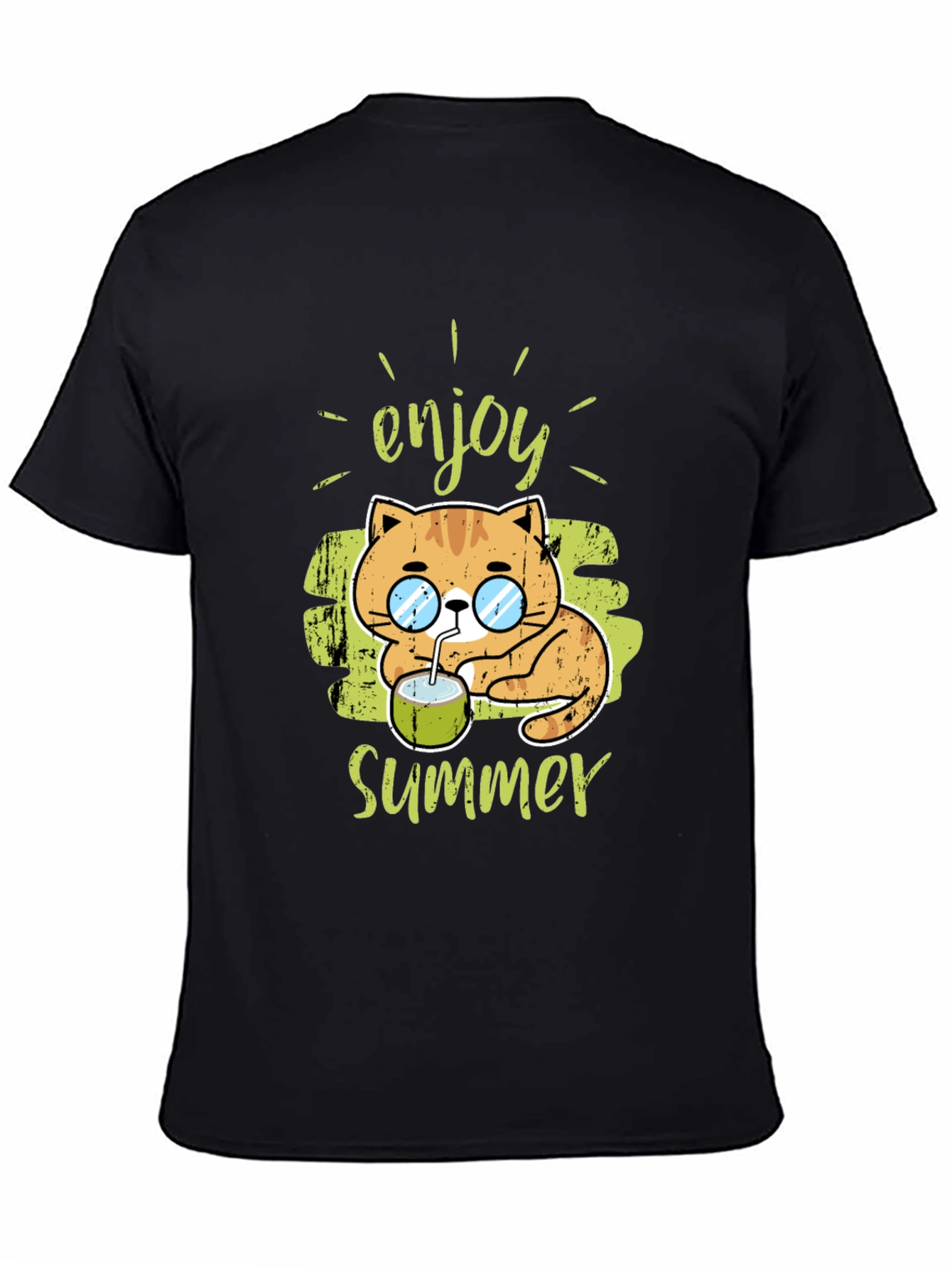 Enjoy Summer Cat Tee