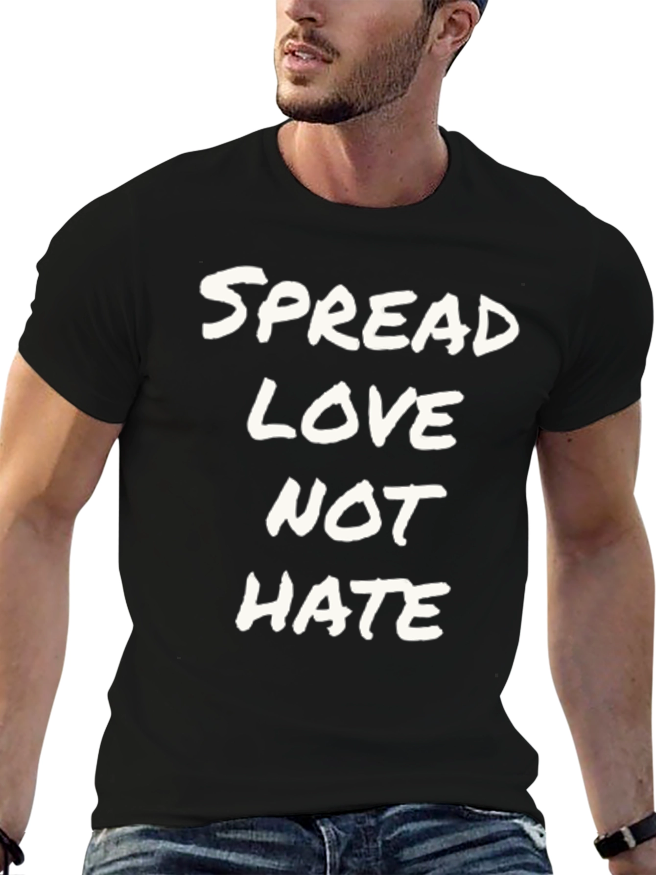 Spread Love Not Hate Graphic Tee