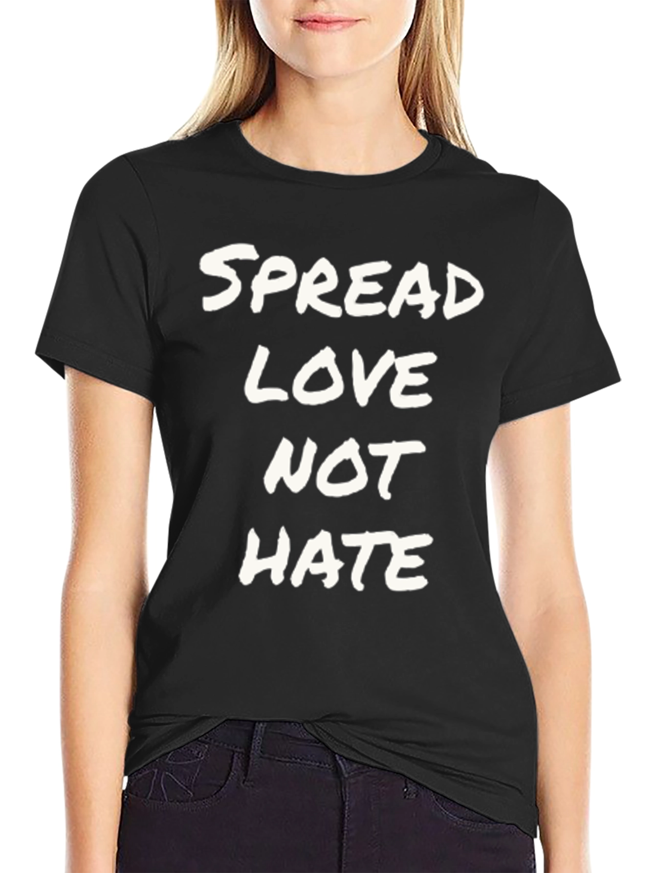 Spread Love Not Hate Graphic Tee