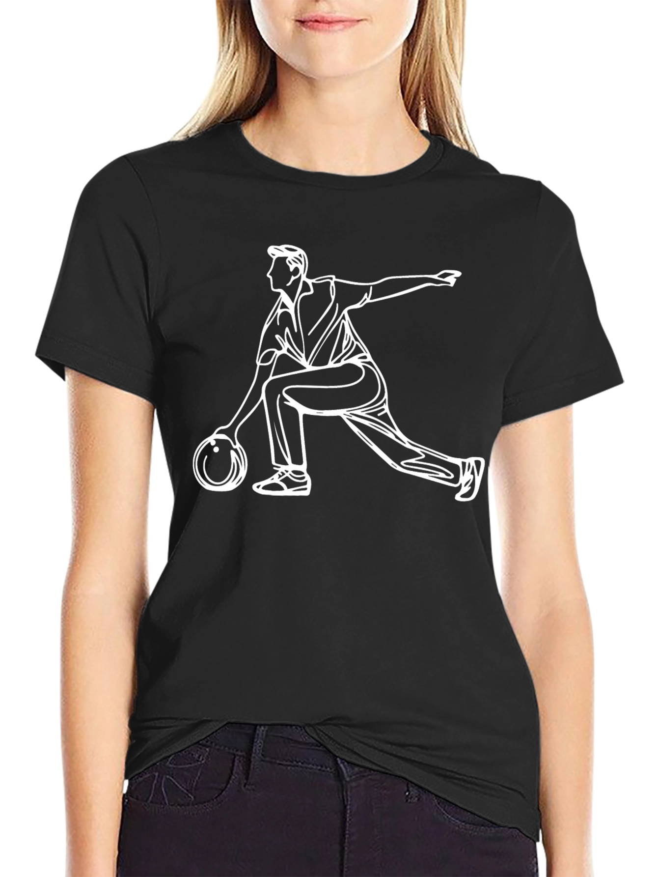 Bowling Strike T-Shirt - Unique Graphic Tee