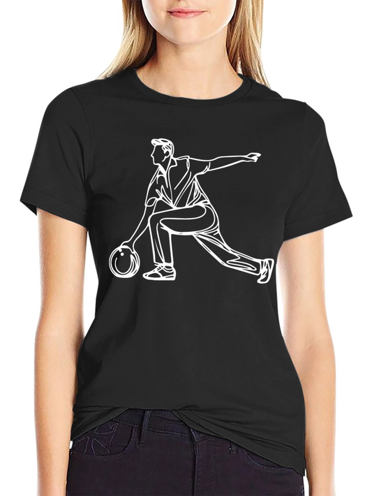 Bowling Strike T-Shirt - Unique Graphic Tee