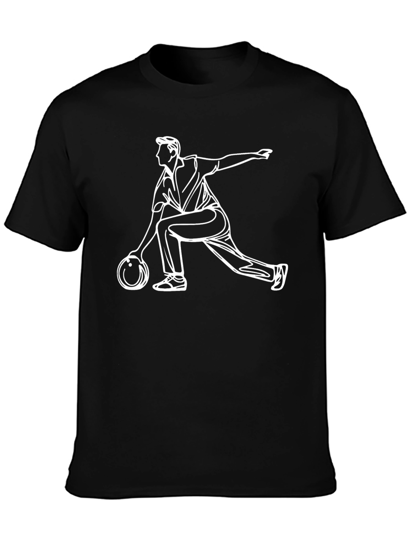 Bowling Strike T-Shirt - Unique Graphic Tee