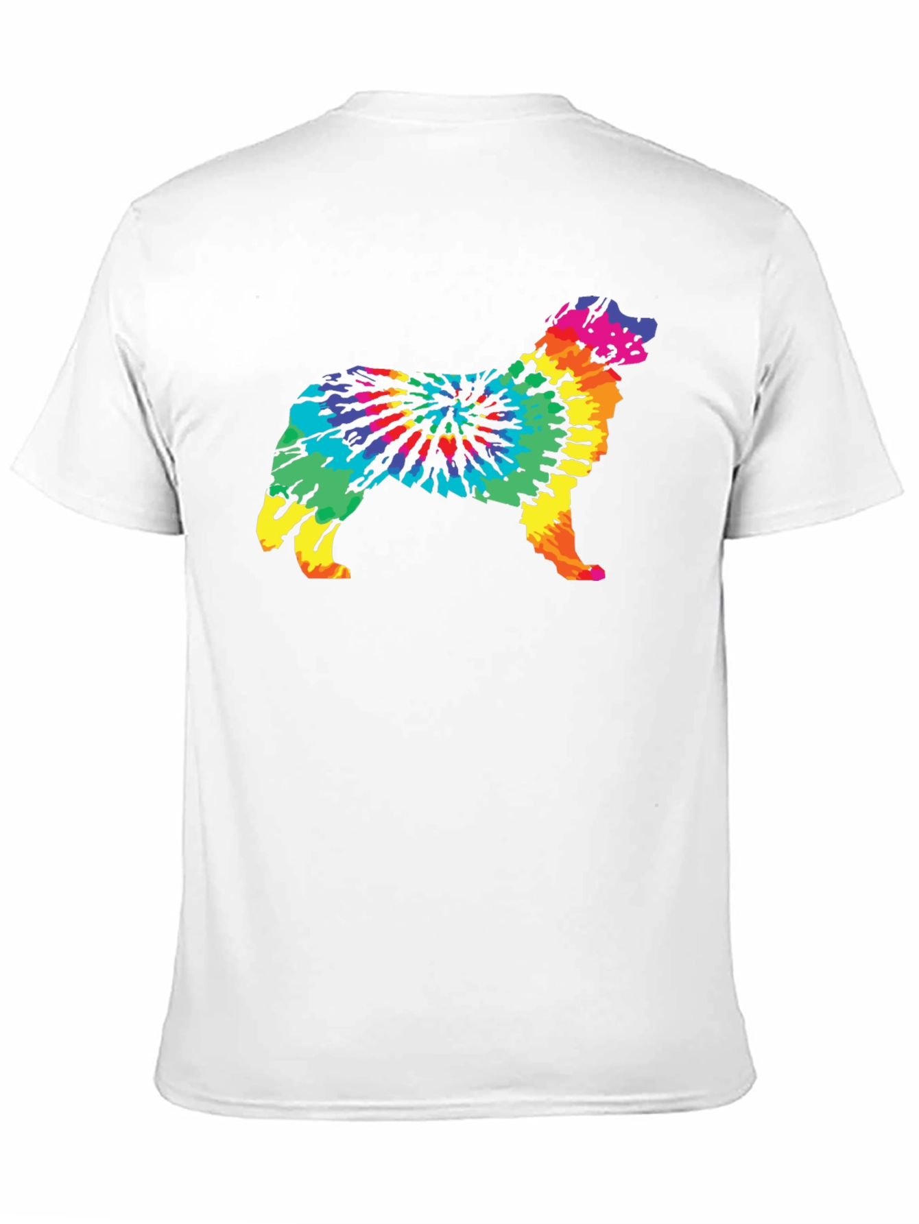 Tie-Dye Dog Graphic Tee
