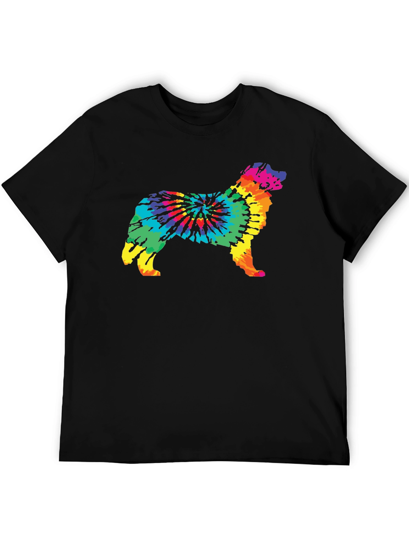 Tie-Dye Dog Graphic Tee