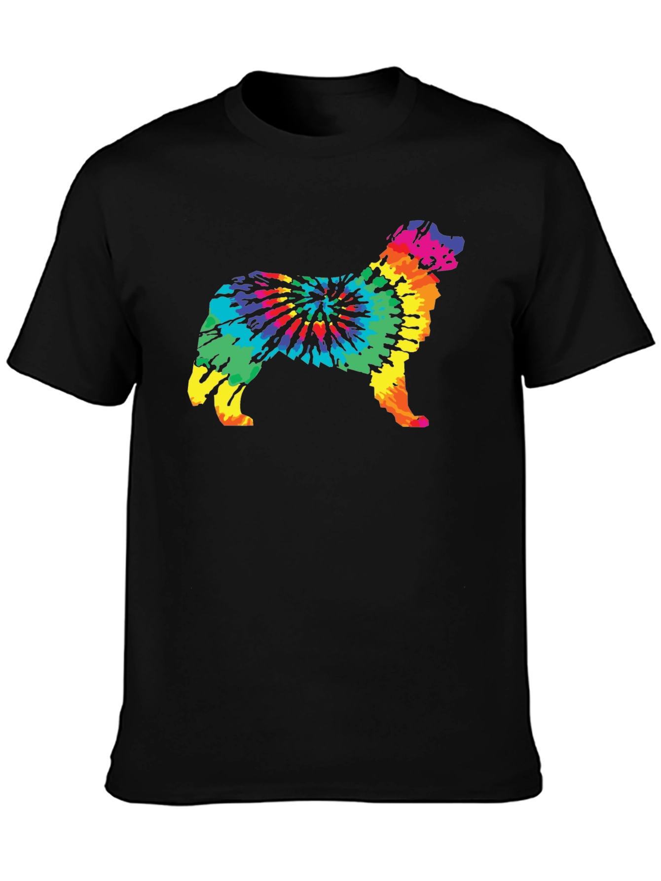 Tie-Dye Dog Graphic Tee