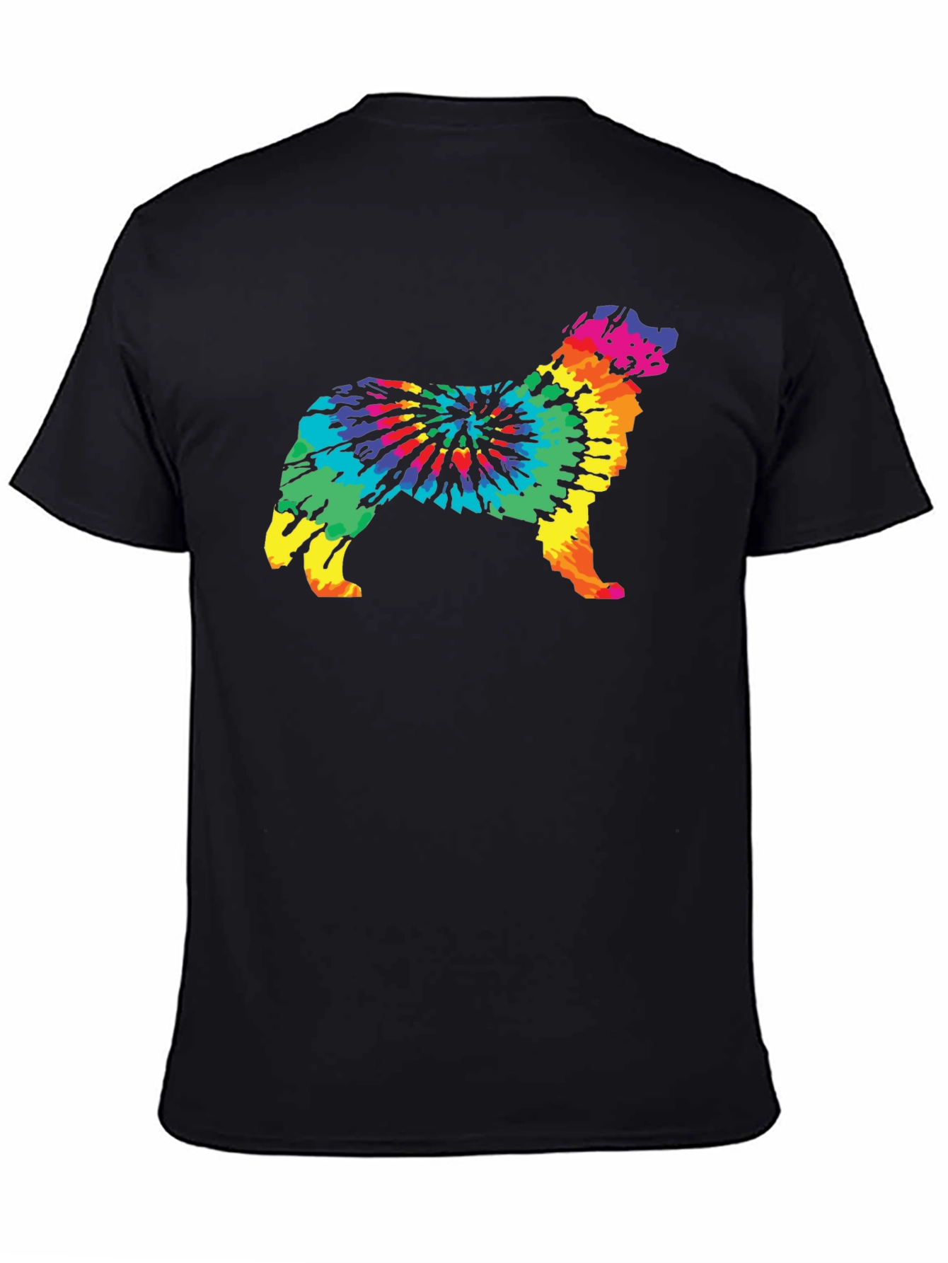Tie-Dye Dog Graphic Tee