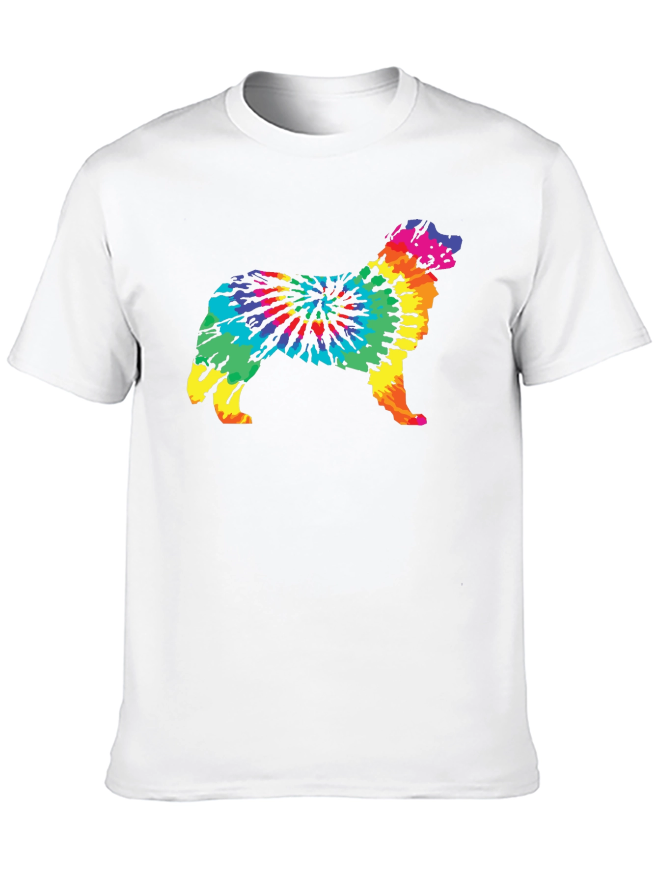 Tie-Dye Dog Graphic Tee