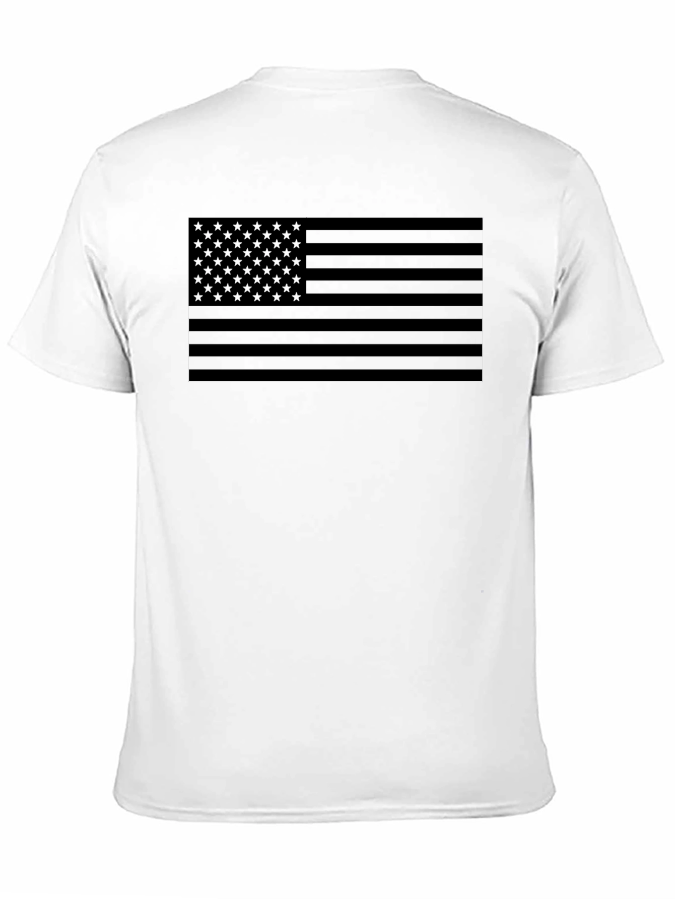 Stealth American Flag Graphic T-Shirt