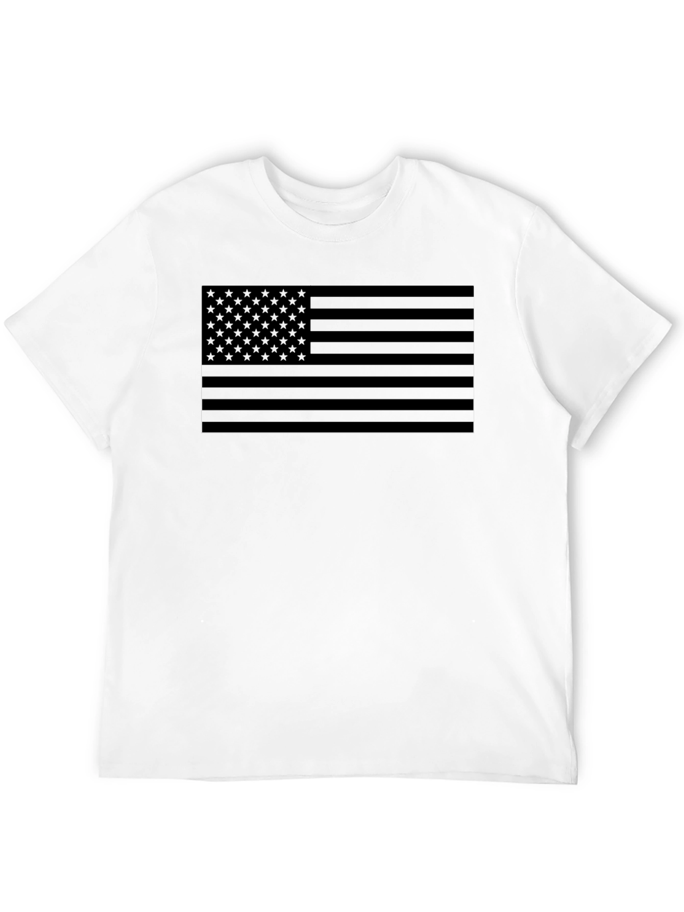 Stealth American Flag Graphic T-Shirt