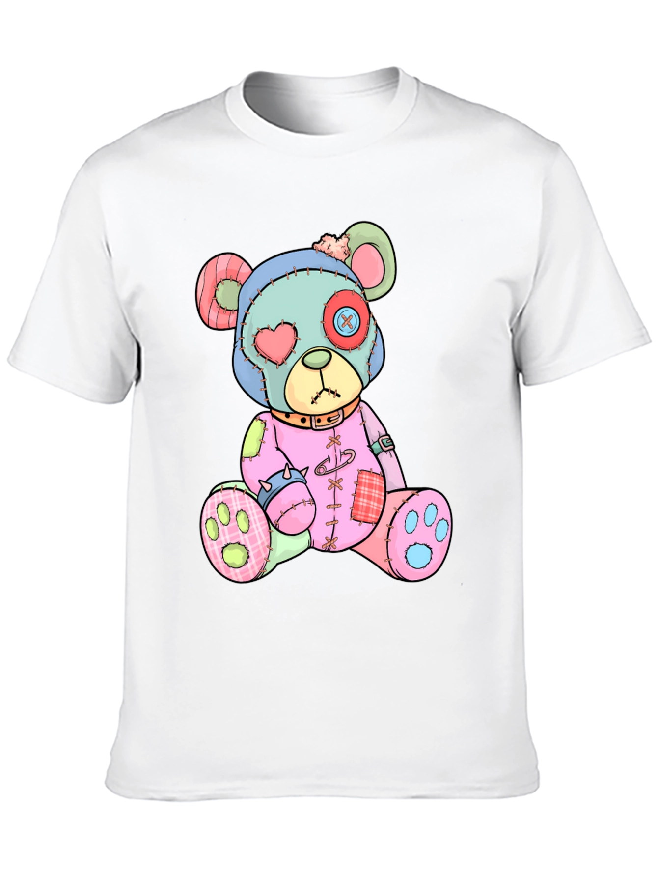 Creepy Cute Teddy Bear Graphic Tee