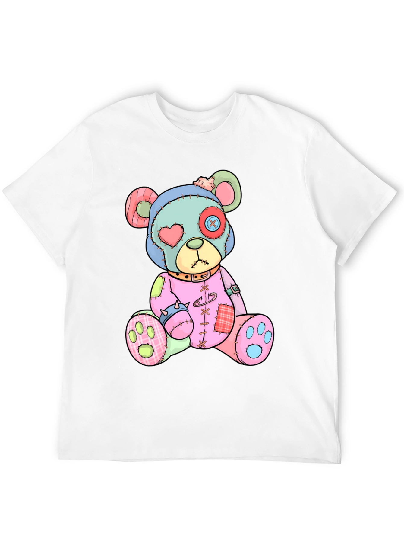 Creepy Cute Teddy Bear Graphic Tee